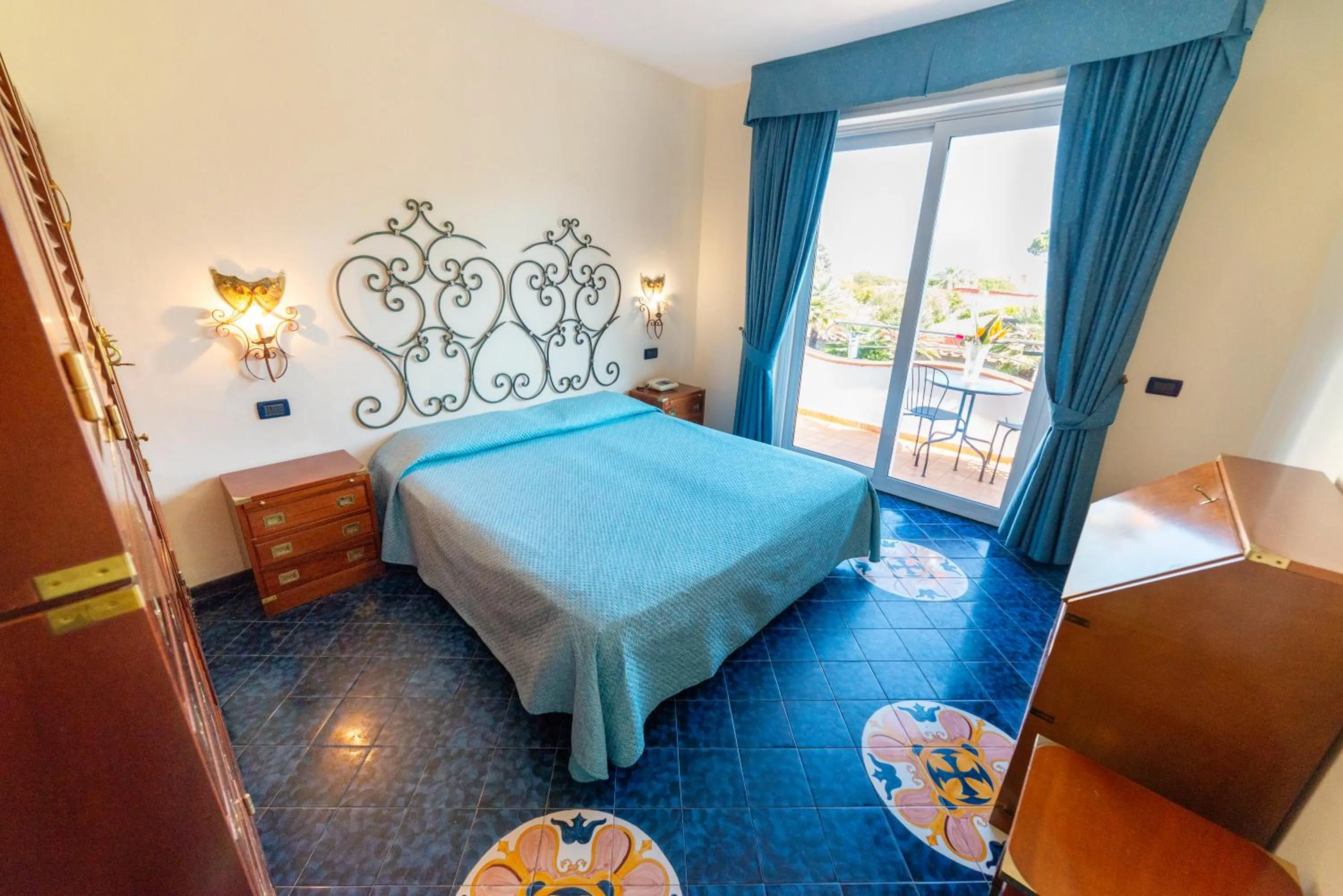 Bedroom, Bed in Hotel Terme Don Pepe