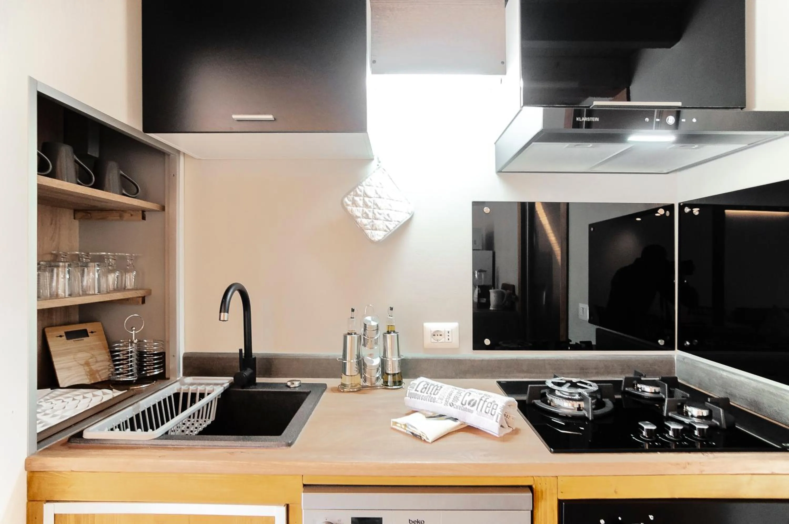 Kitchen or kitchenette in CIRCEO Holiday Houses