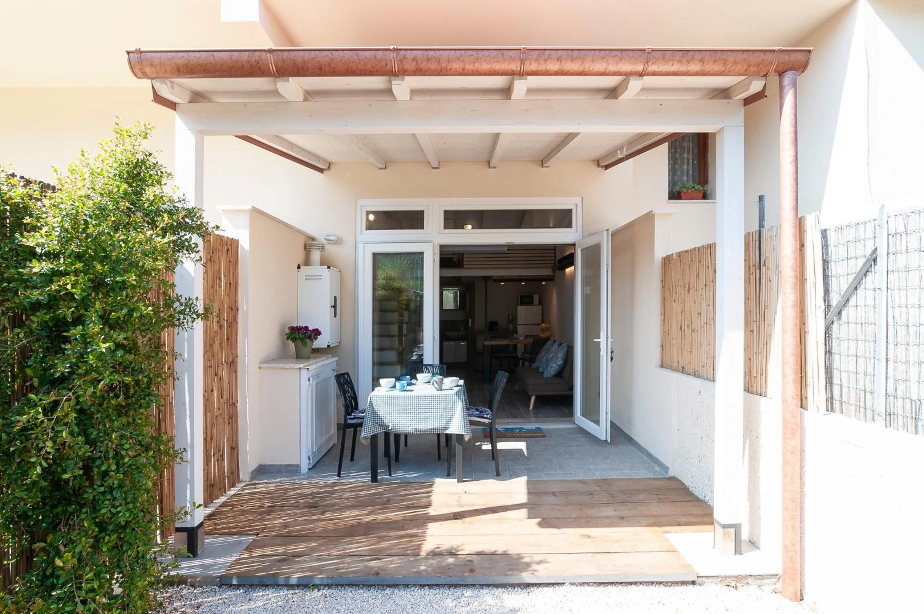 Patio in CIRCEO Holiday Houses