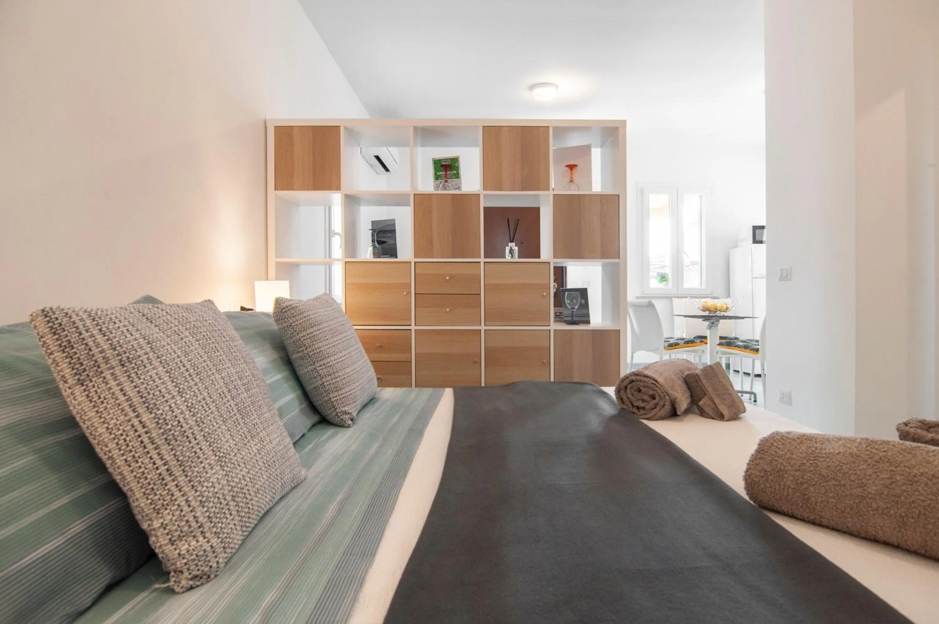 Bed in CIRCEO Holiday Houses