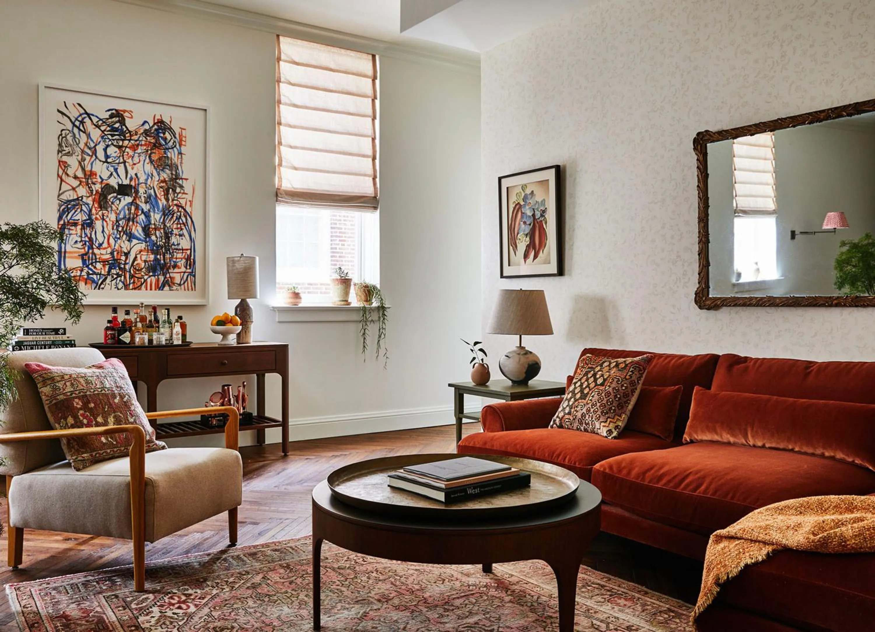 Living room in The Pinch Charleston