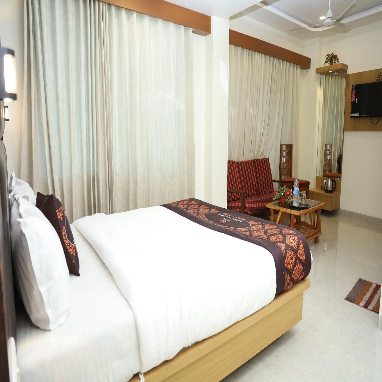 Bedroom, Bed in Hotel Satyam Residency