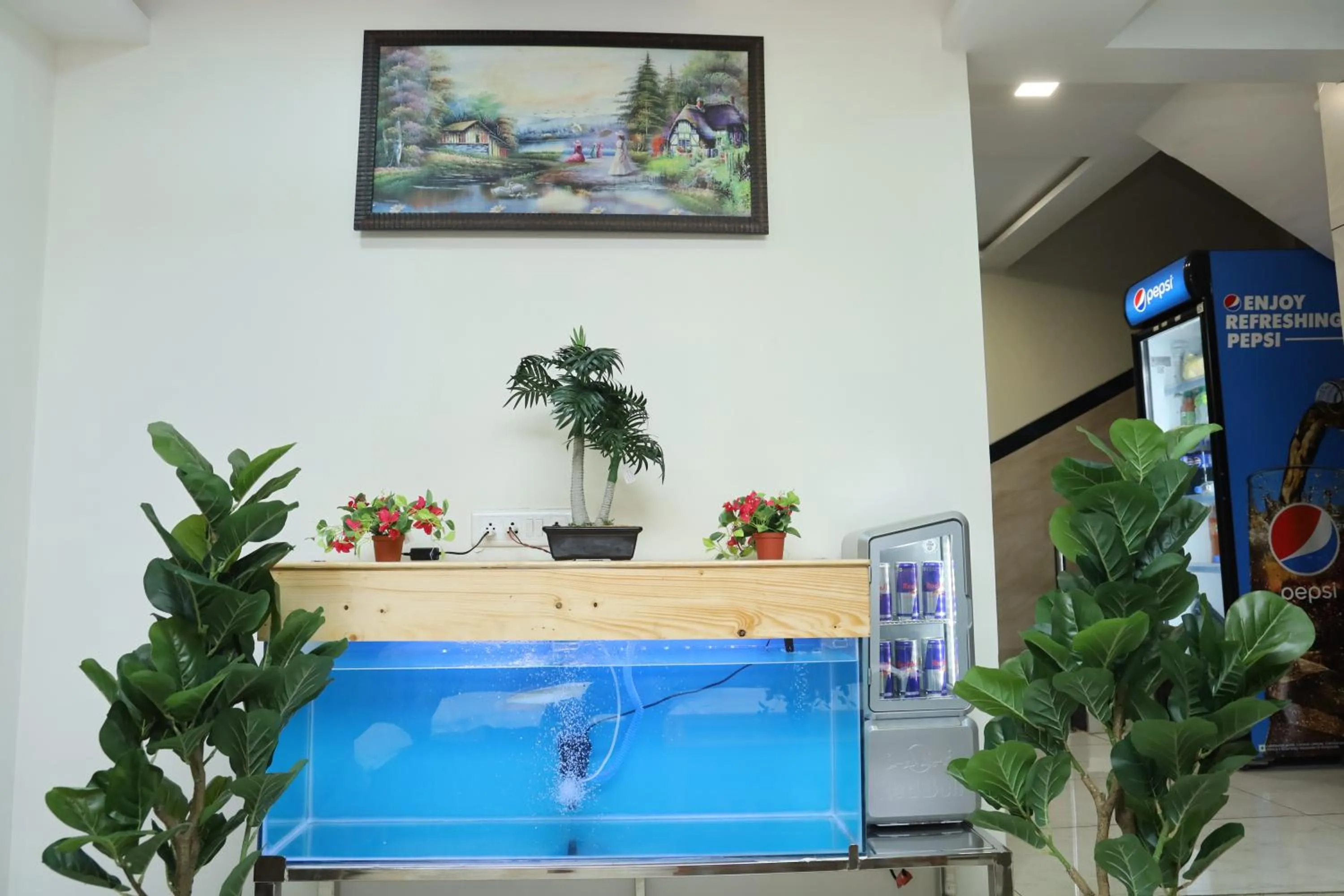 Lobby or reception in Hotel Satyam Residency