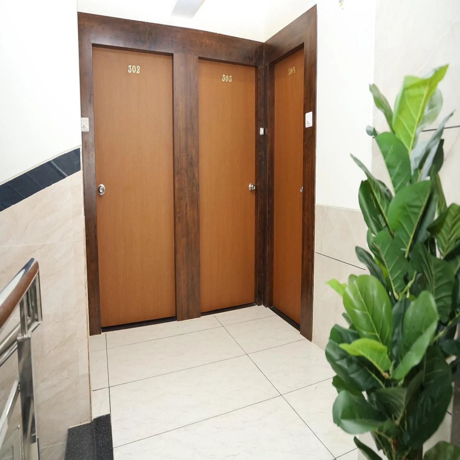 Property building in Hotel Satyam Residency