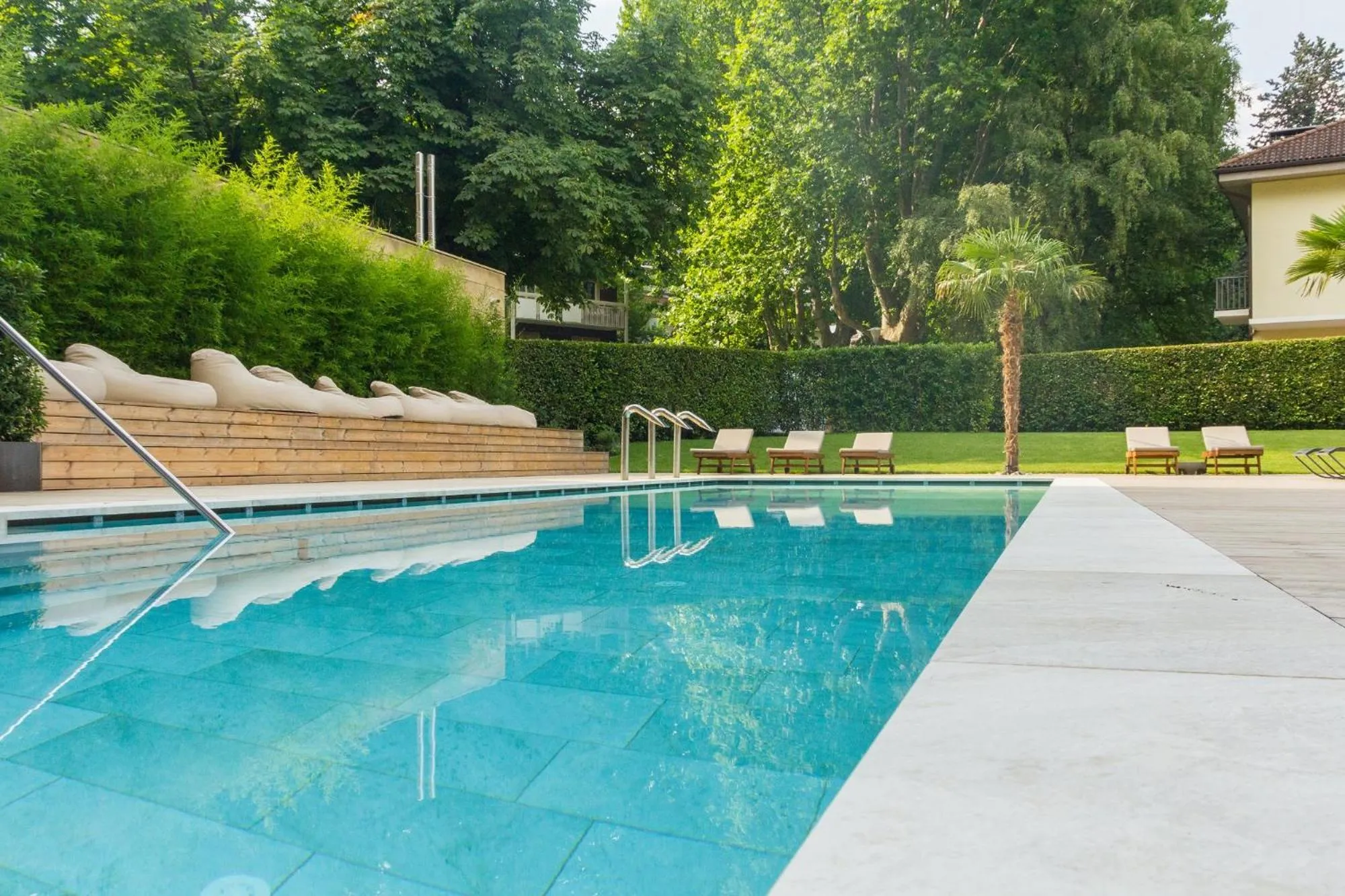 Garden in Hotel Therme Meran - Terme Merano