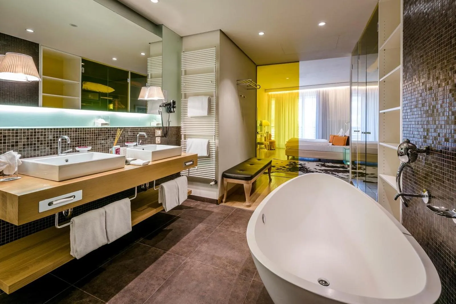 Shower in Hotel Therme Meran - Terme Merano