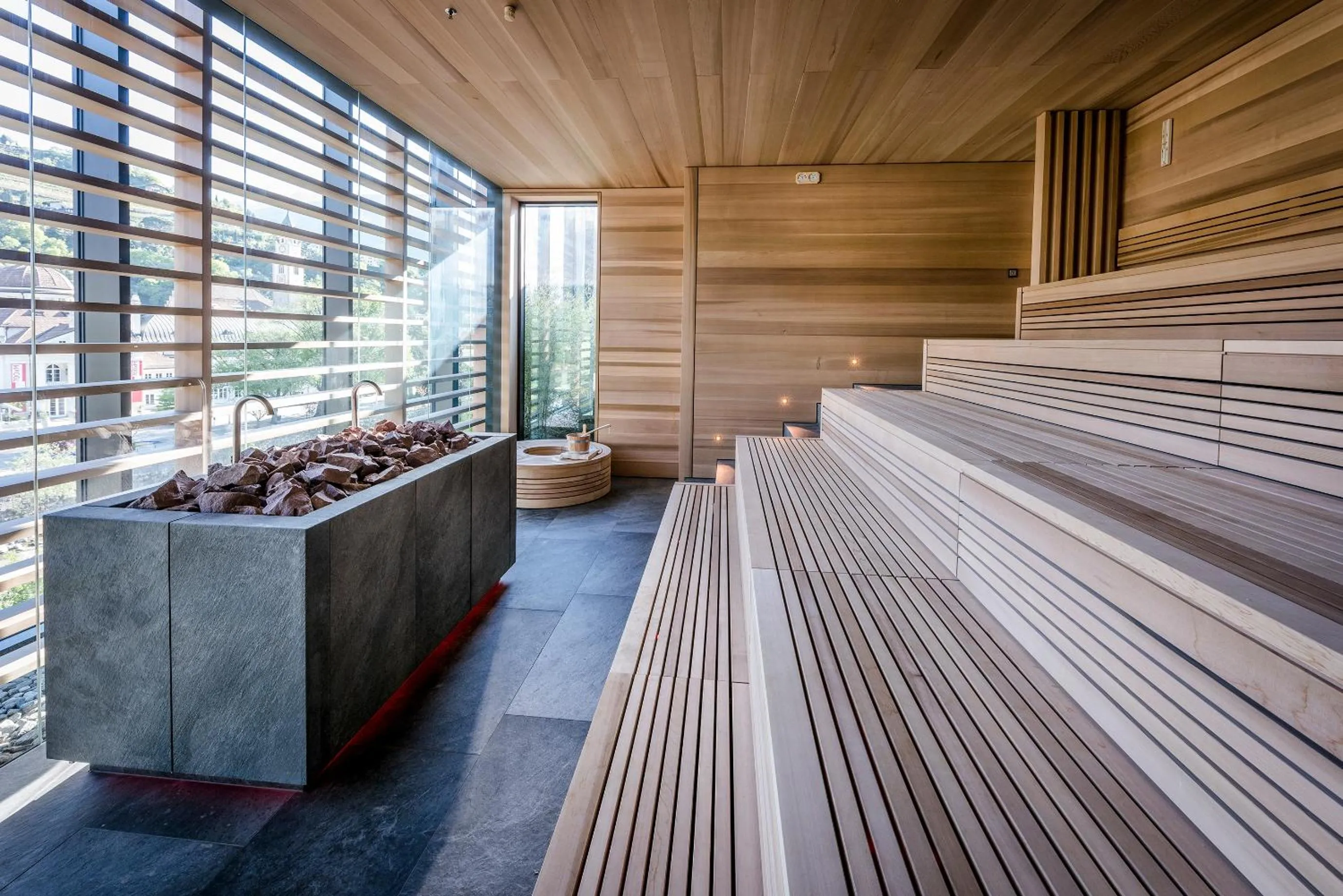 Sauna in Hotel Therme Meran - Terme Merano