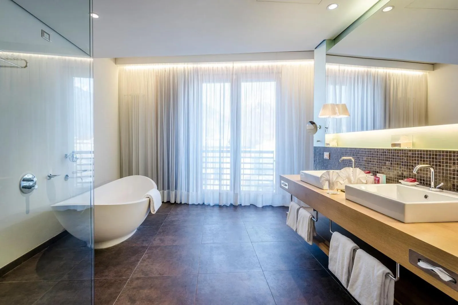 Shower in Hotel Therme Meran - Terme Merano