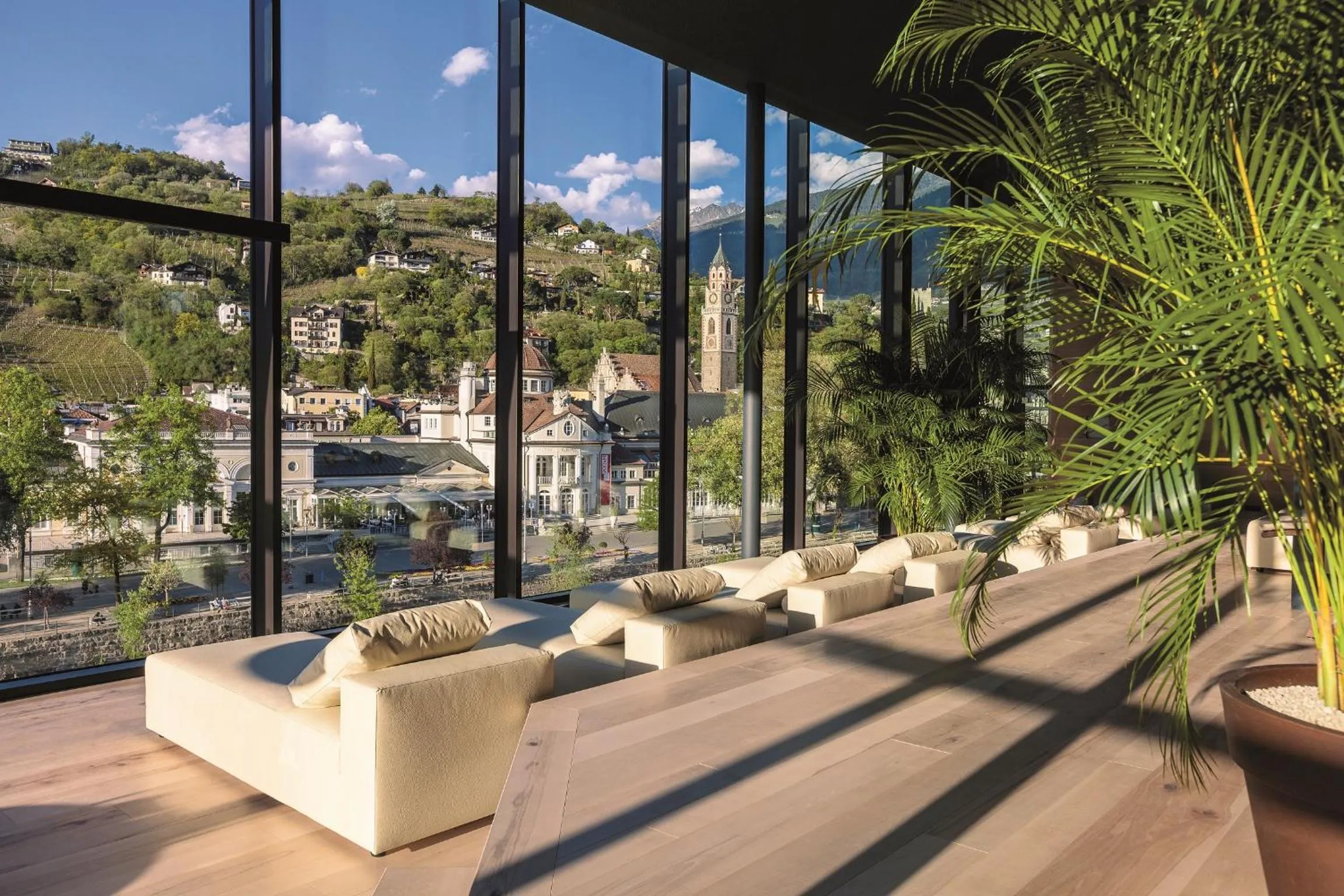 Spa and wellness centre/facilities in Hotel Therme Meran - Terme Merano