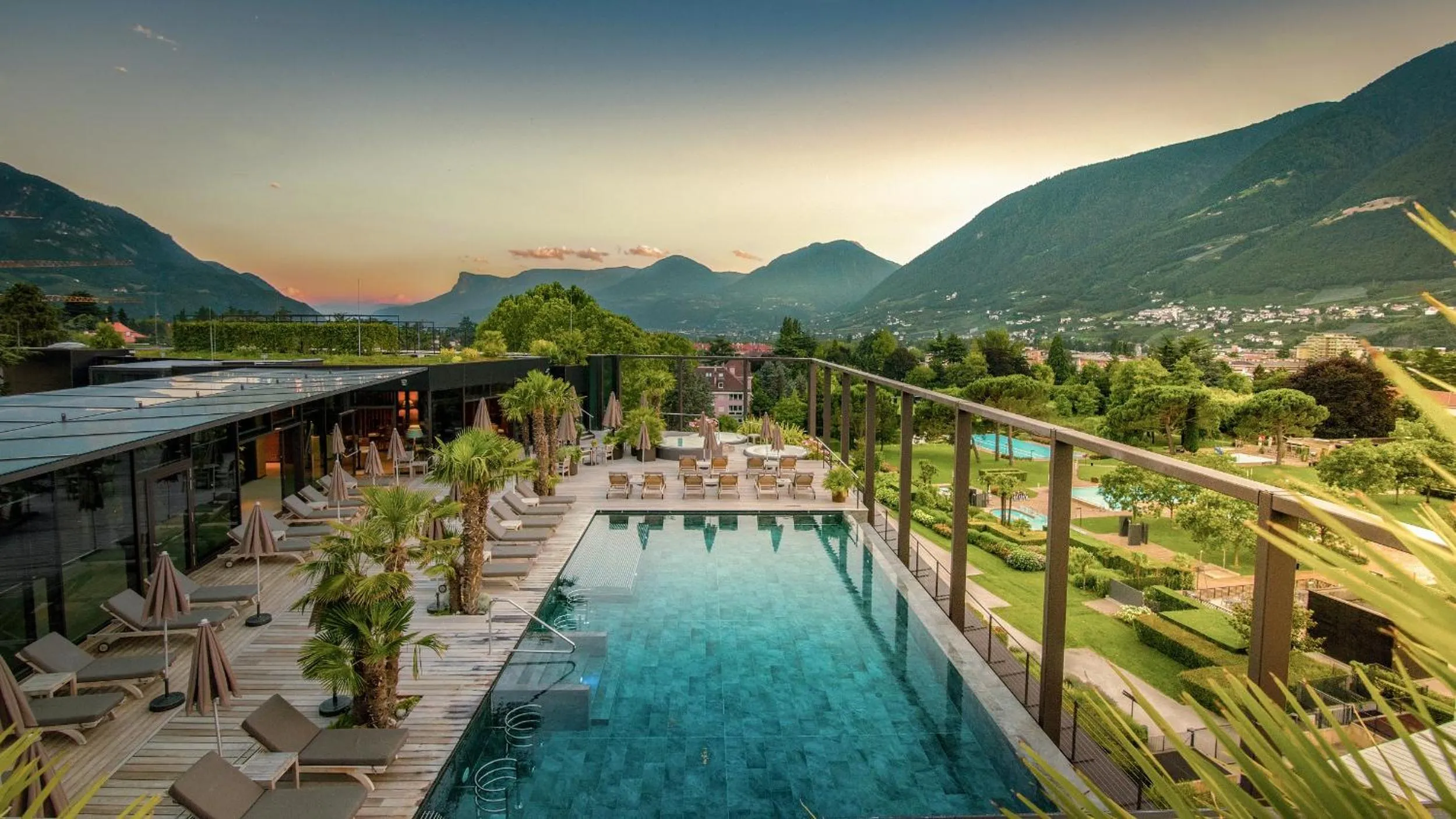 Natural landscape in Hotel Therme Meran - Terme Merano