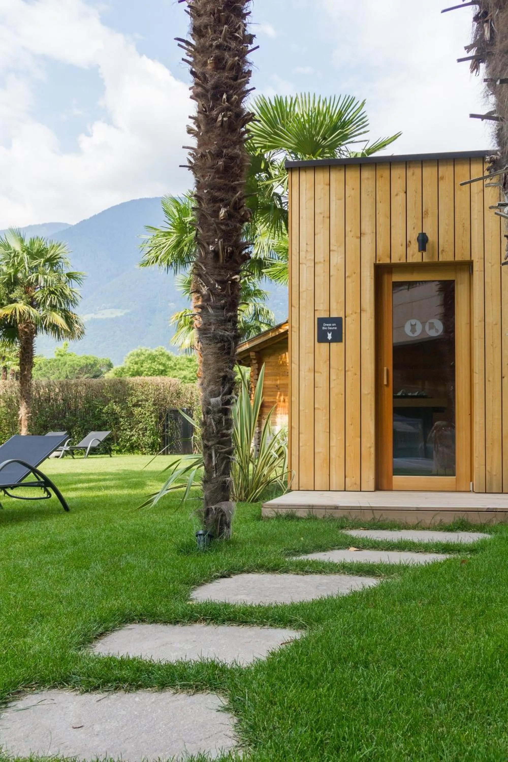 Garden in Hotel Therme Meran - Terme Merano