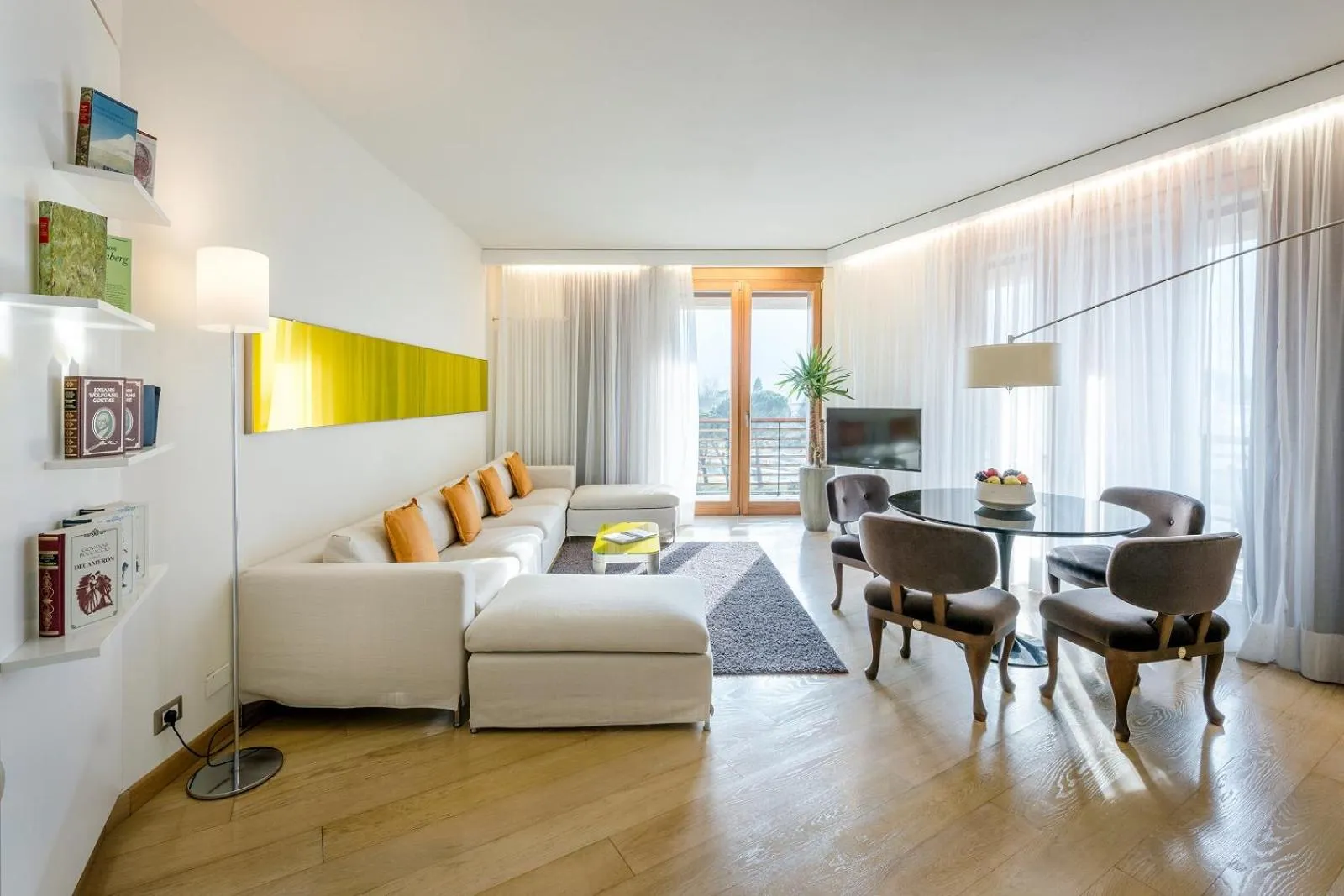 Balcony/Terrace in Hotel Therme Meran - Terme Merano