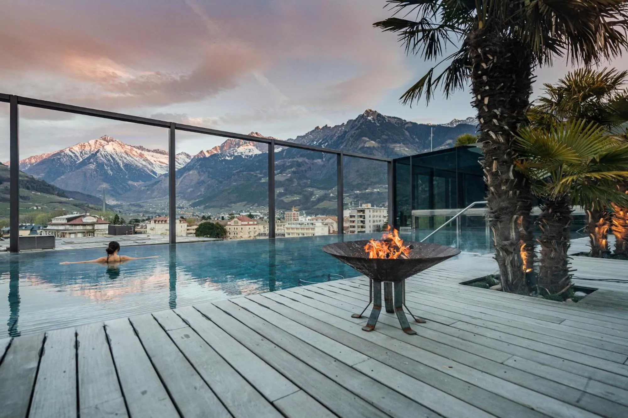 Natural landscape in Hotel Therme Meran - Terme Merano