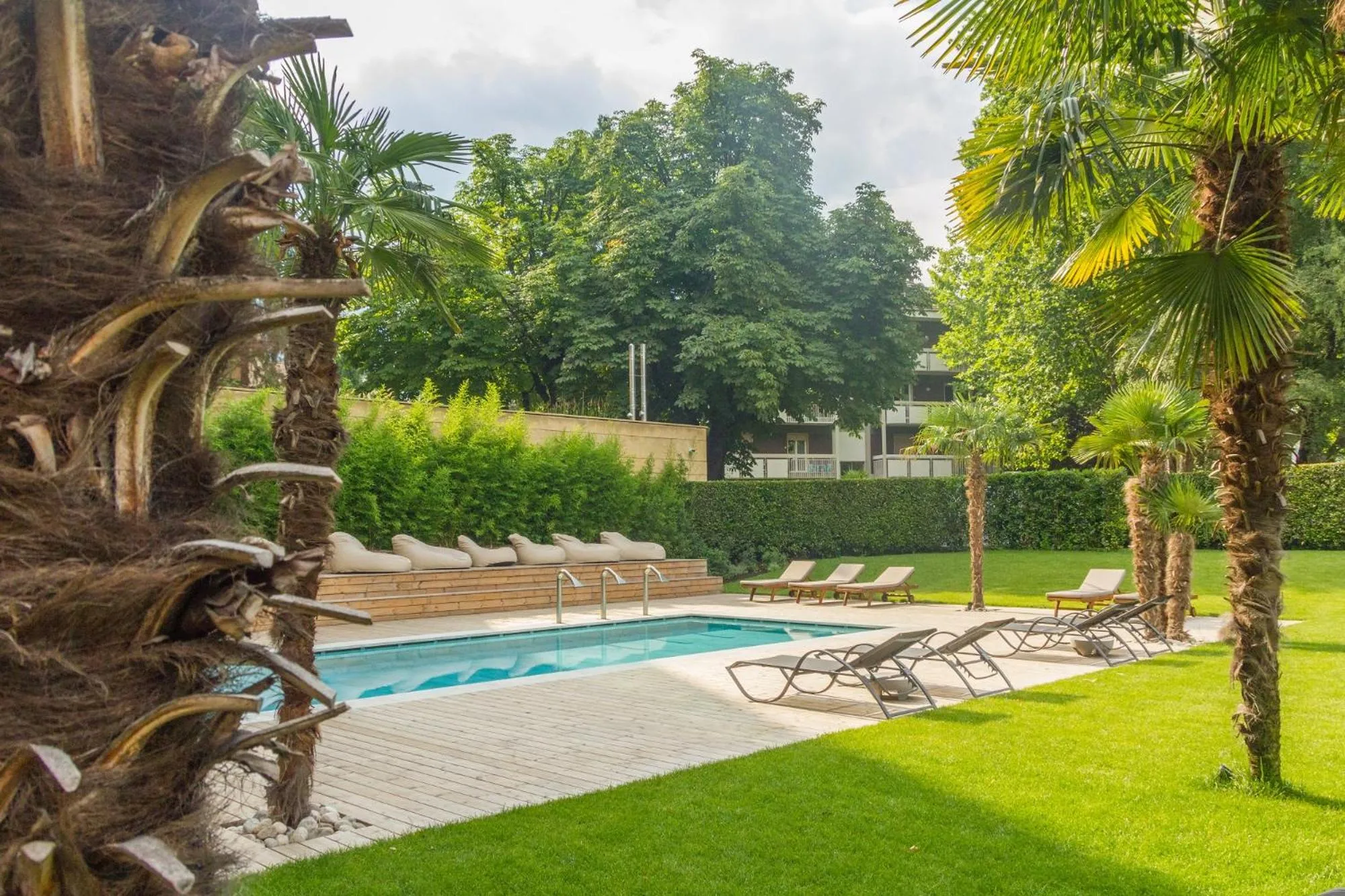 Garden in Hotel Therme Meran - Terme Merano