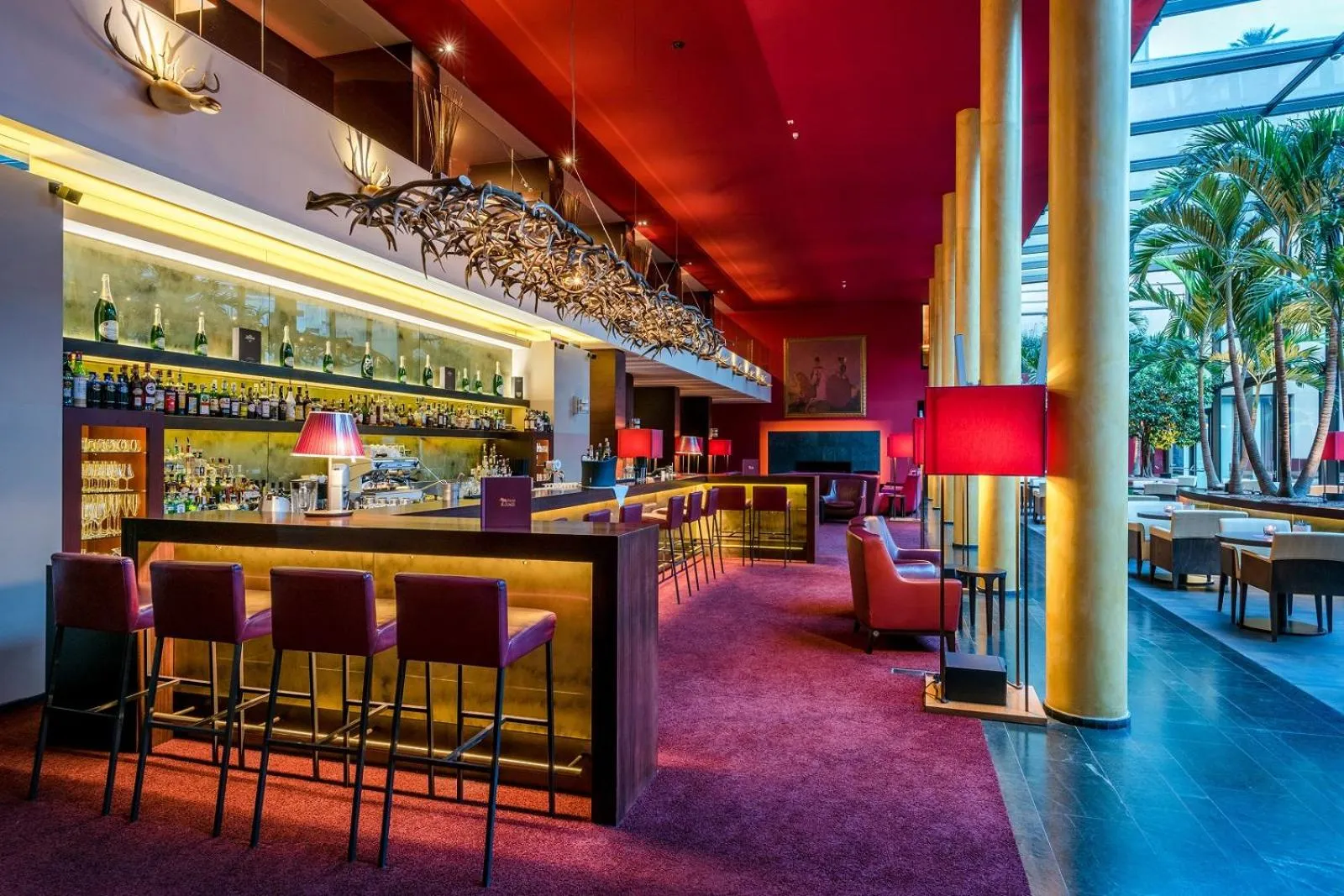 Lounge or bar in Hotel Therme Meran - Terme Merano