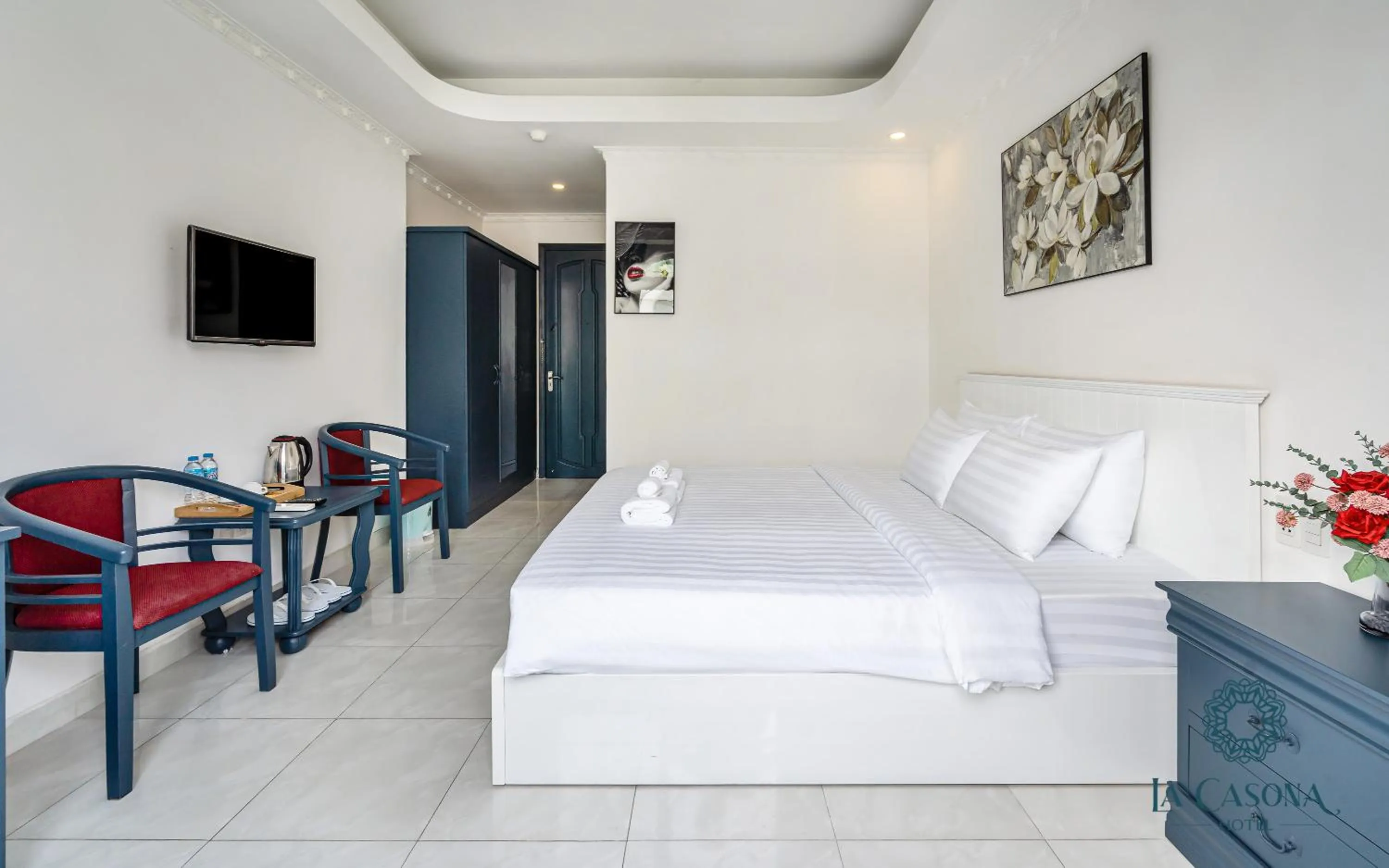 Bed in La Casona Hotel