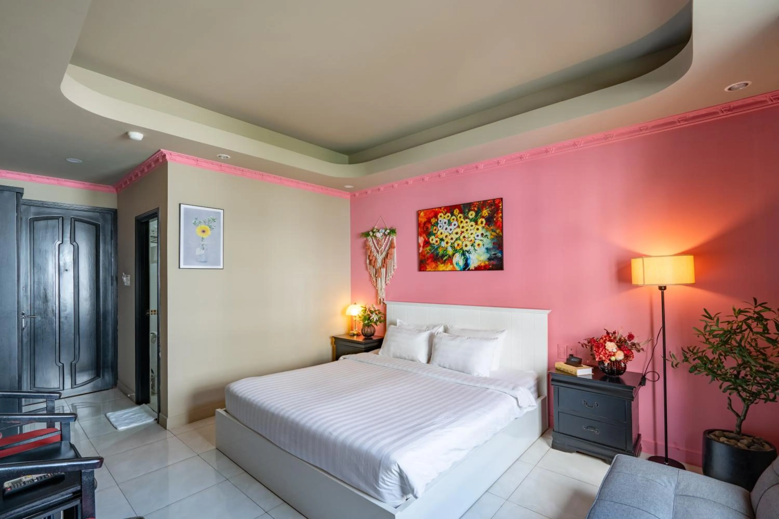 Bed in La Casona Hotel