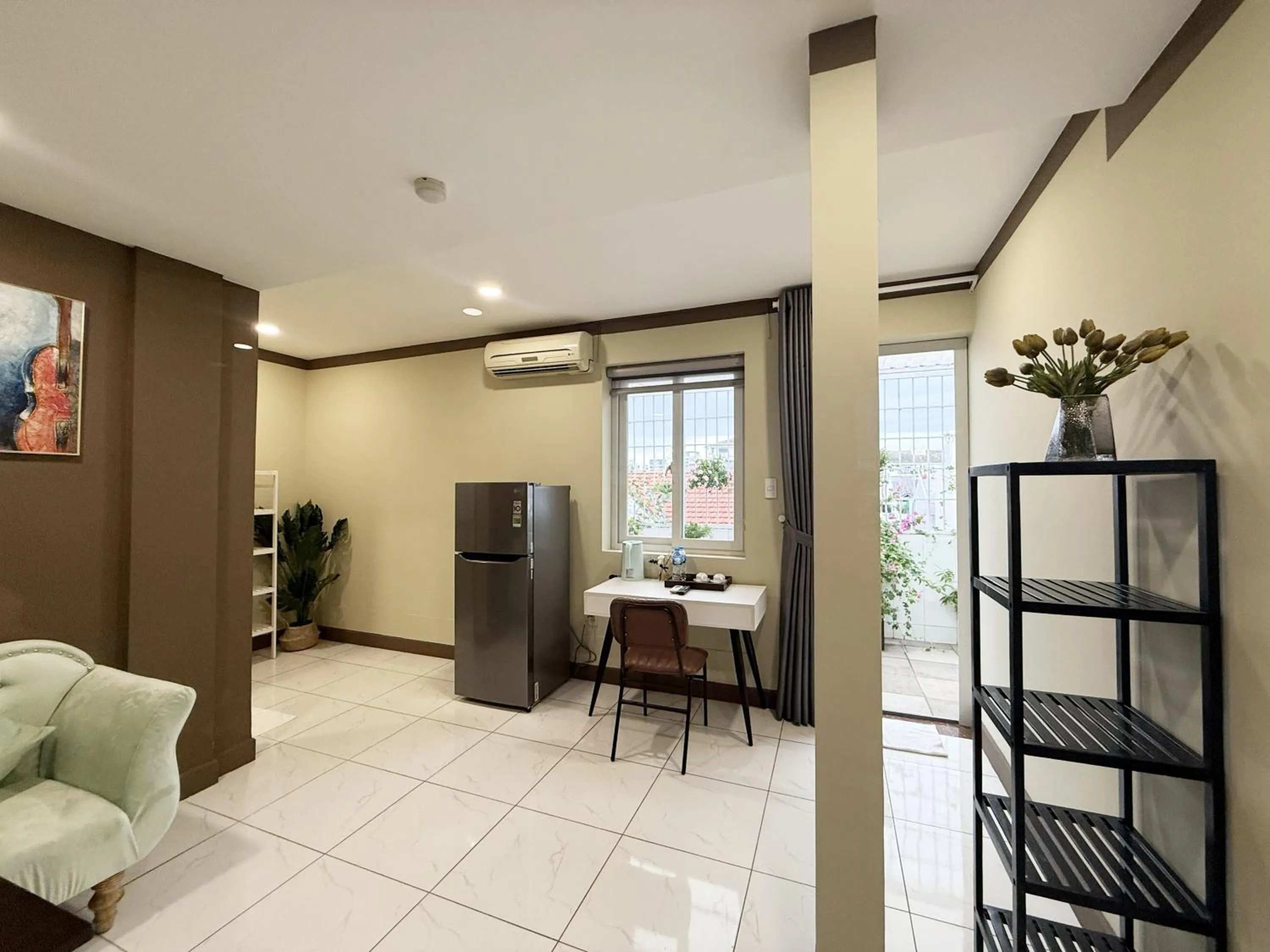 Living room in La Casona Hotel