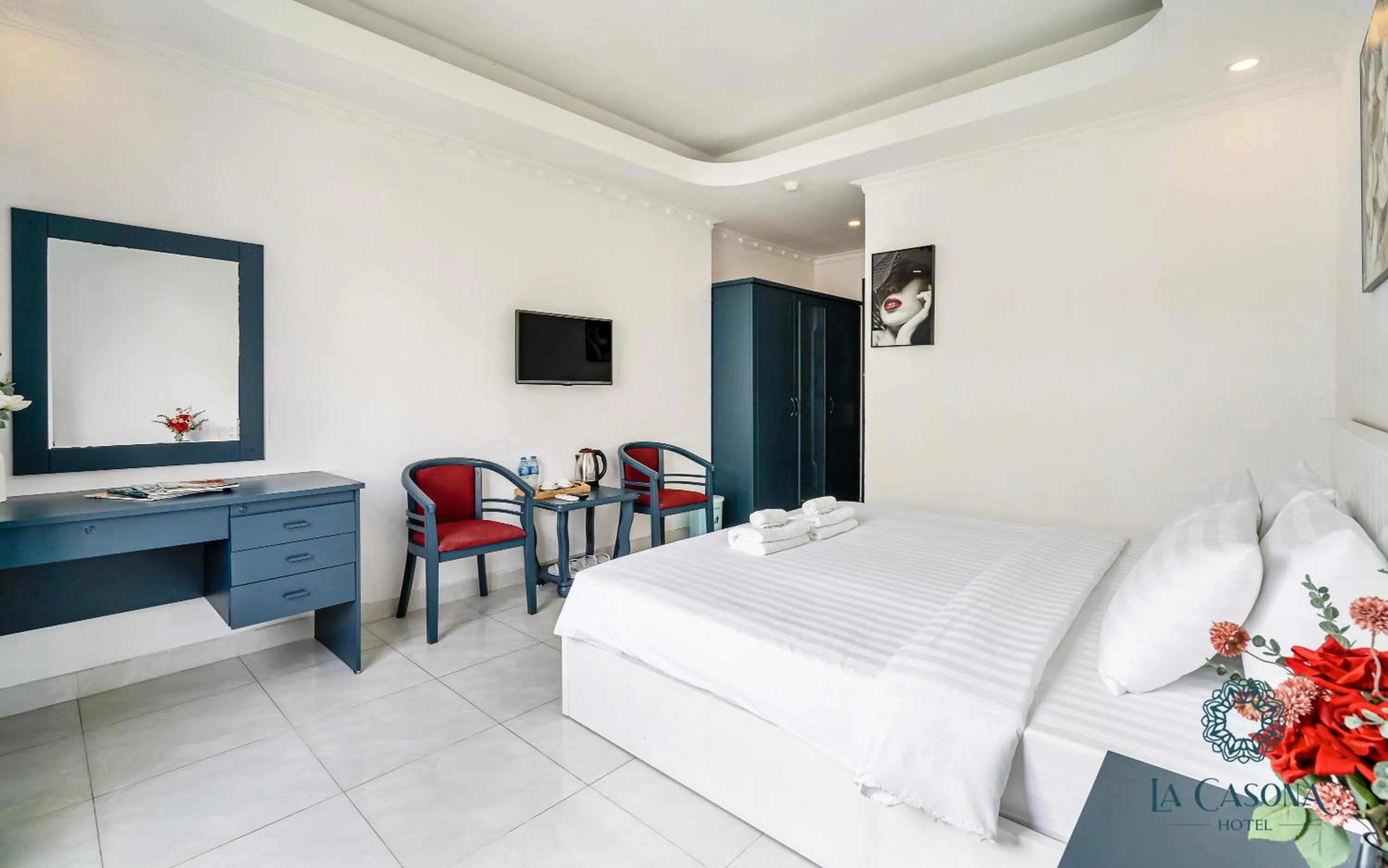 Bed in La Casona Hotel