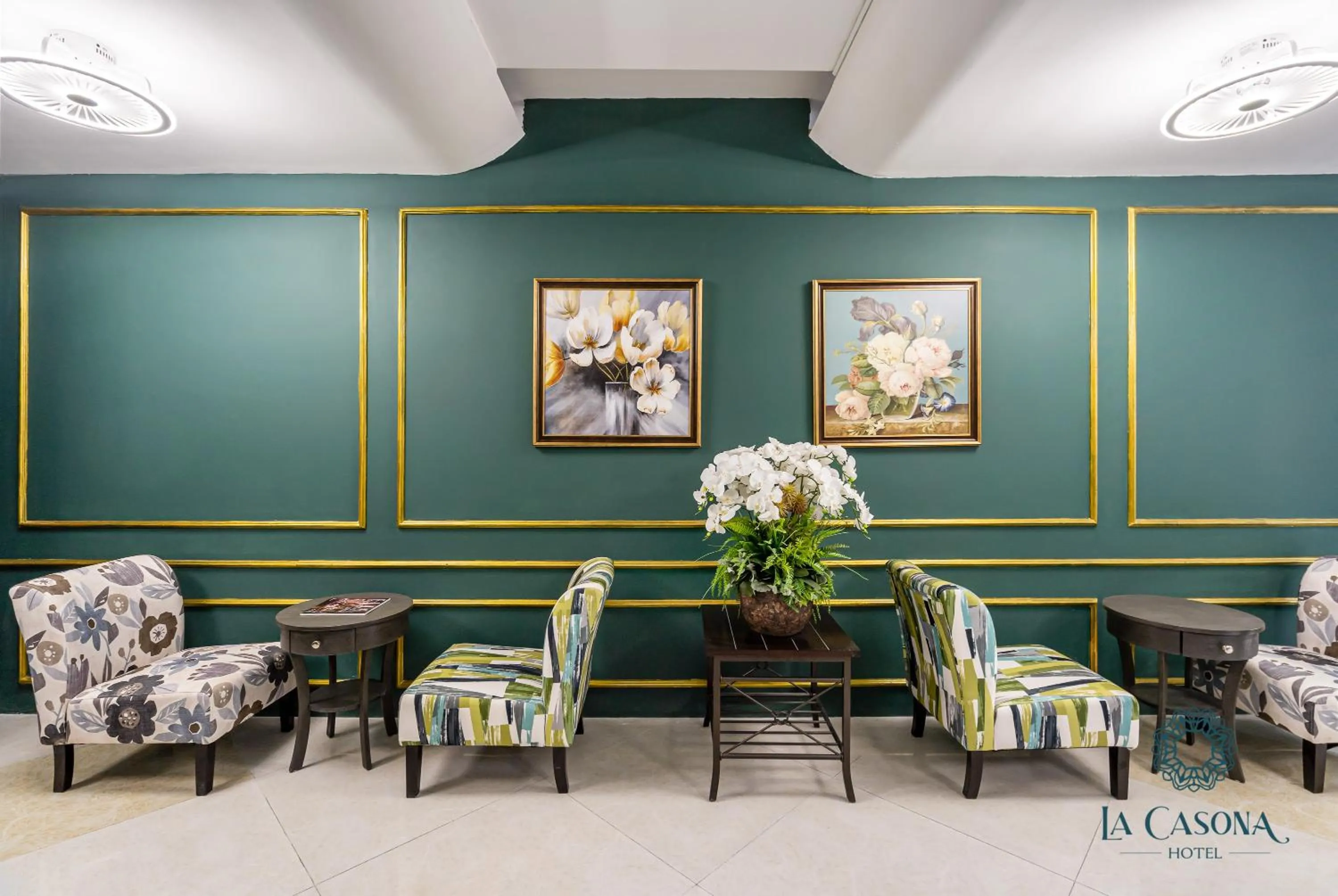 Lobby or reception in La Casona Hotel