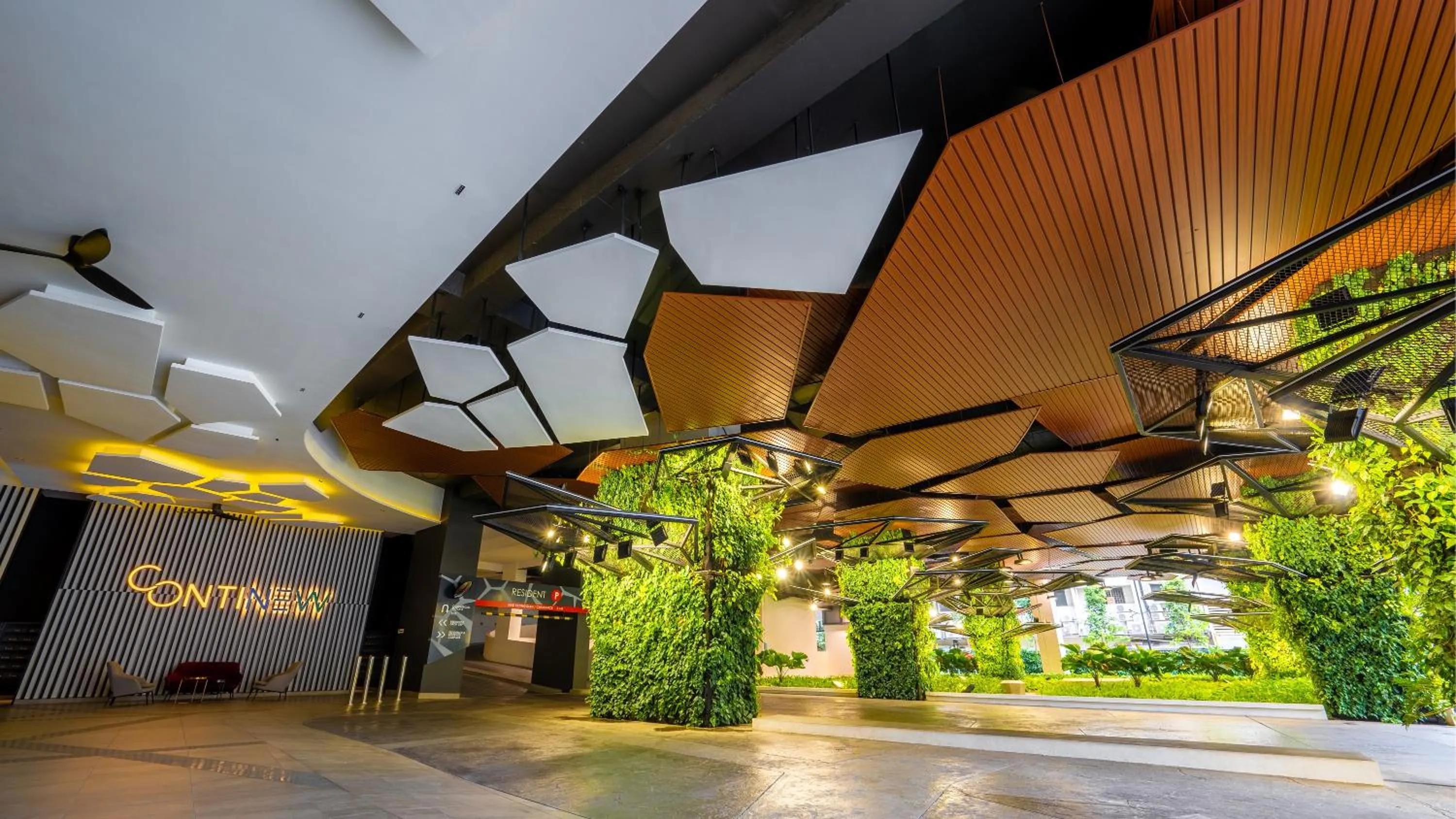 Facade/entrance in Greystone Continew Residensi