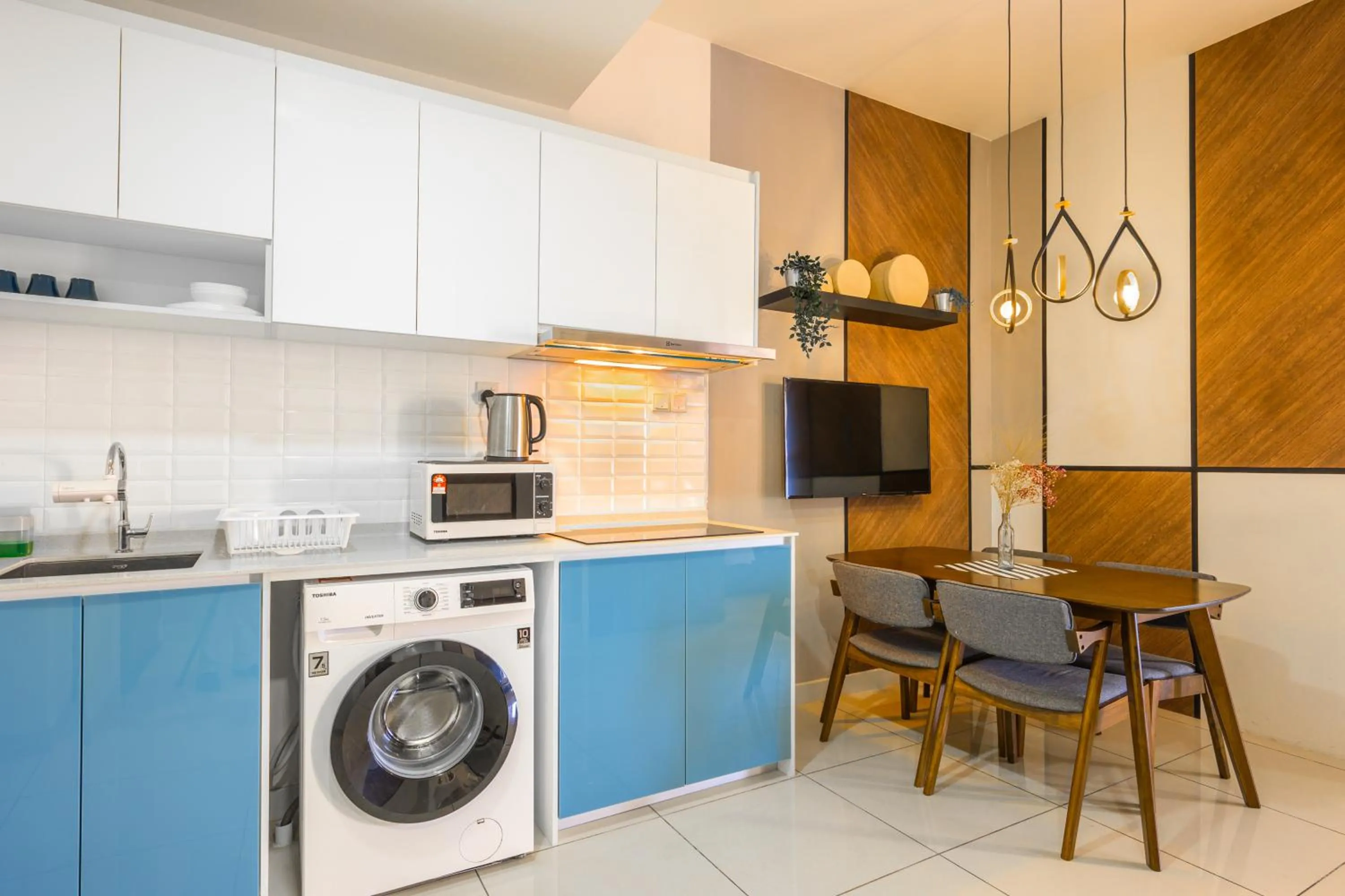 Kitchen or kitchenette in Greystone Continew Residensi