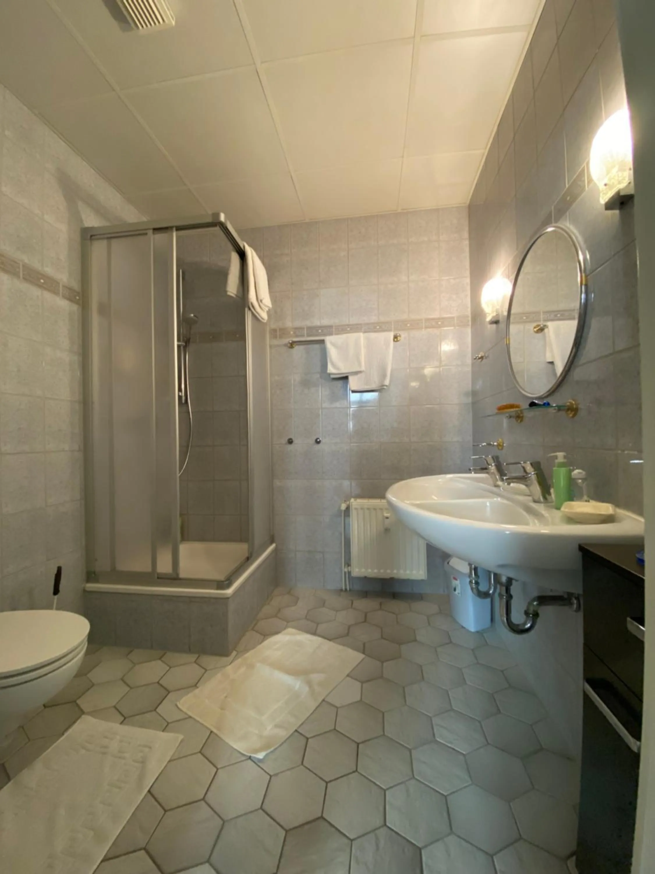 Shower in norddeutscher Hof - Kutscherstation