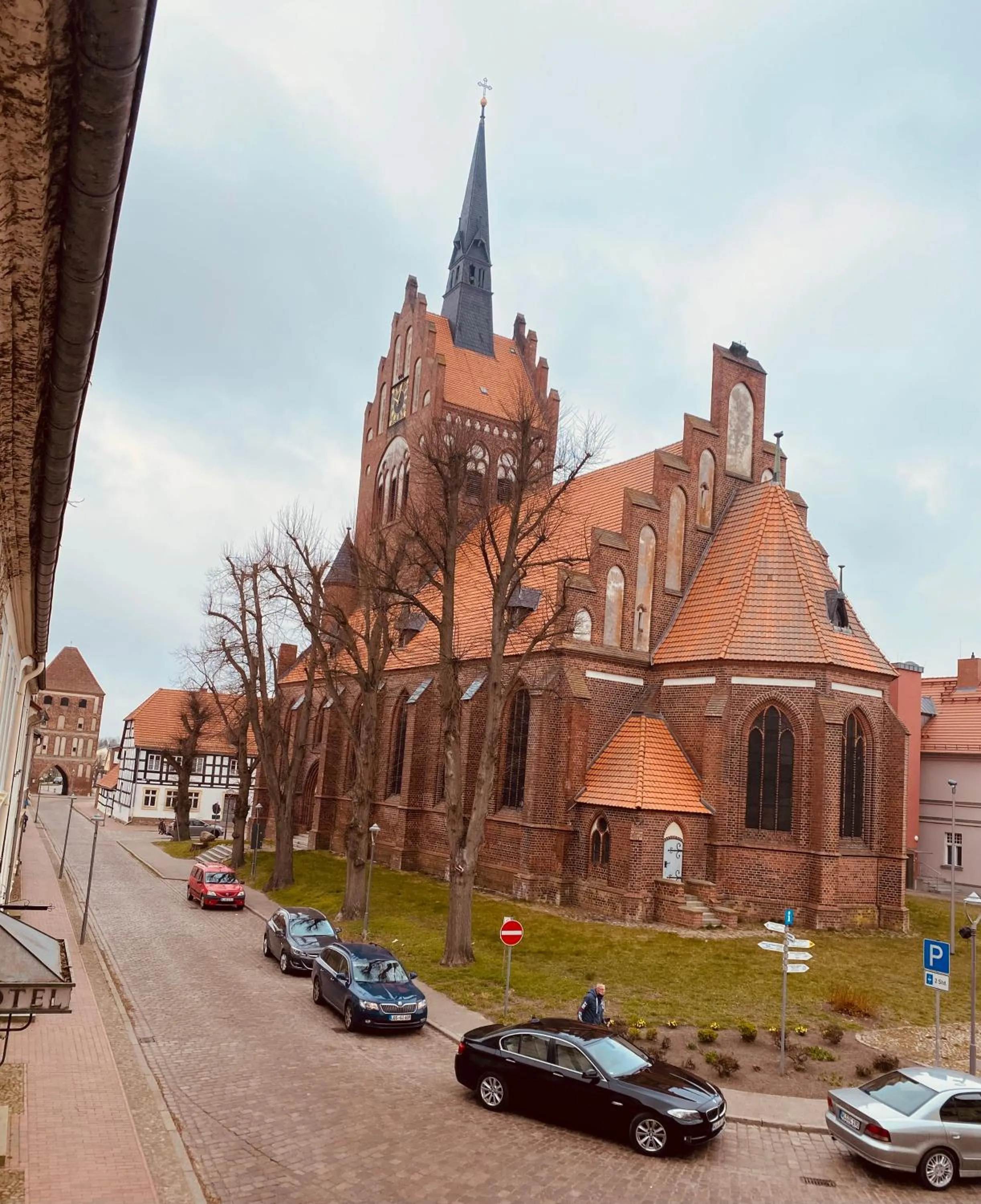 View (from property/room) in norddeutscher Hof - Kutscherstation