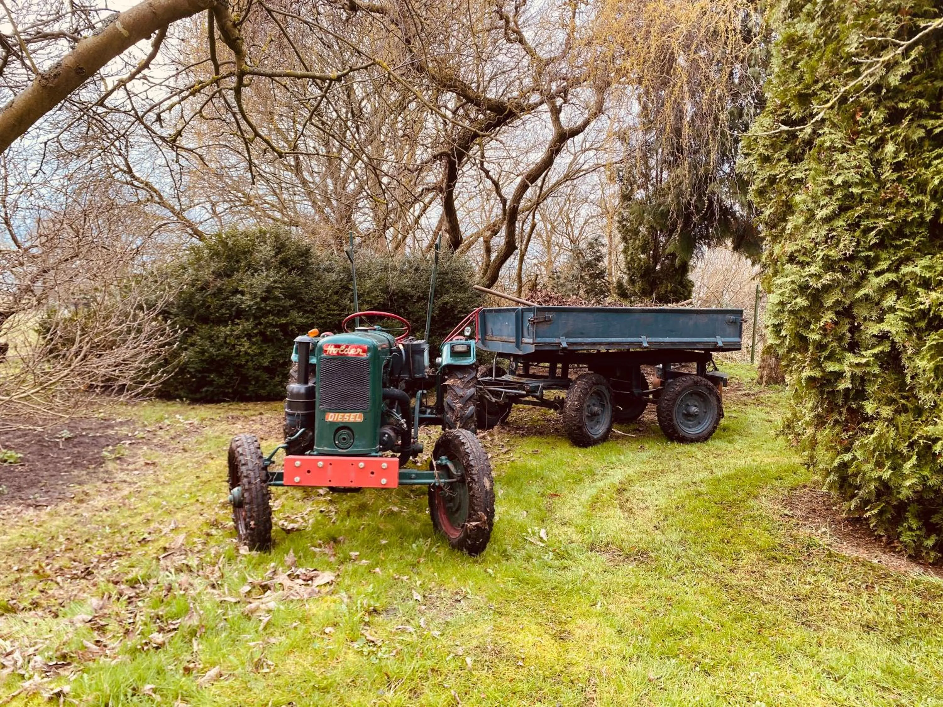 Garden in norddeutscher Hof - Kutscherstation