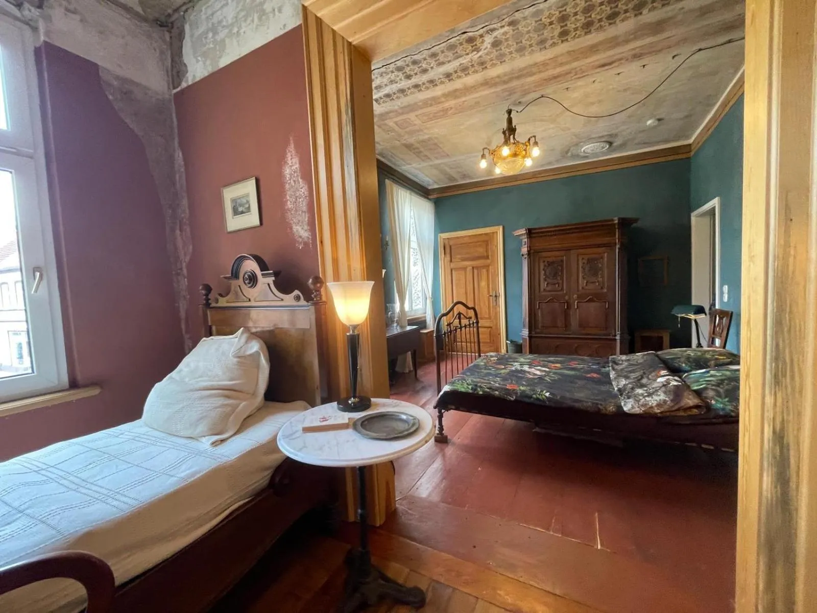 Bed in norddeutscher Hof - Kutscherstation