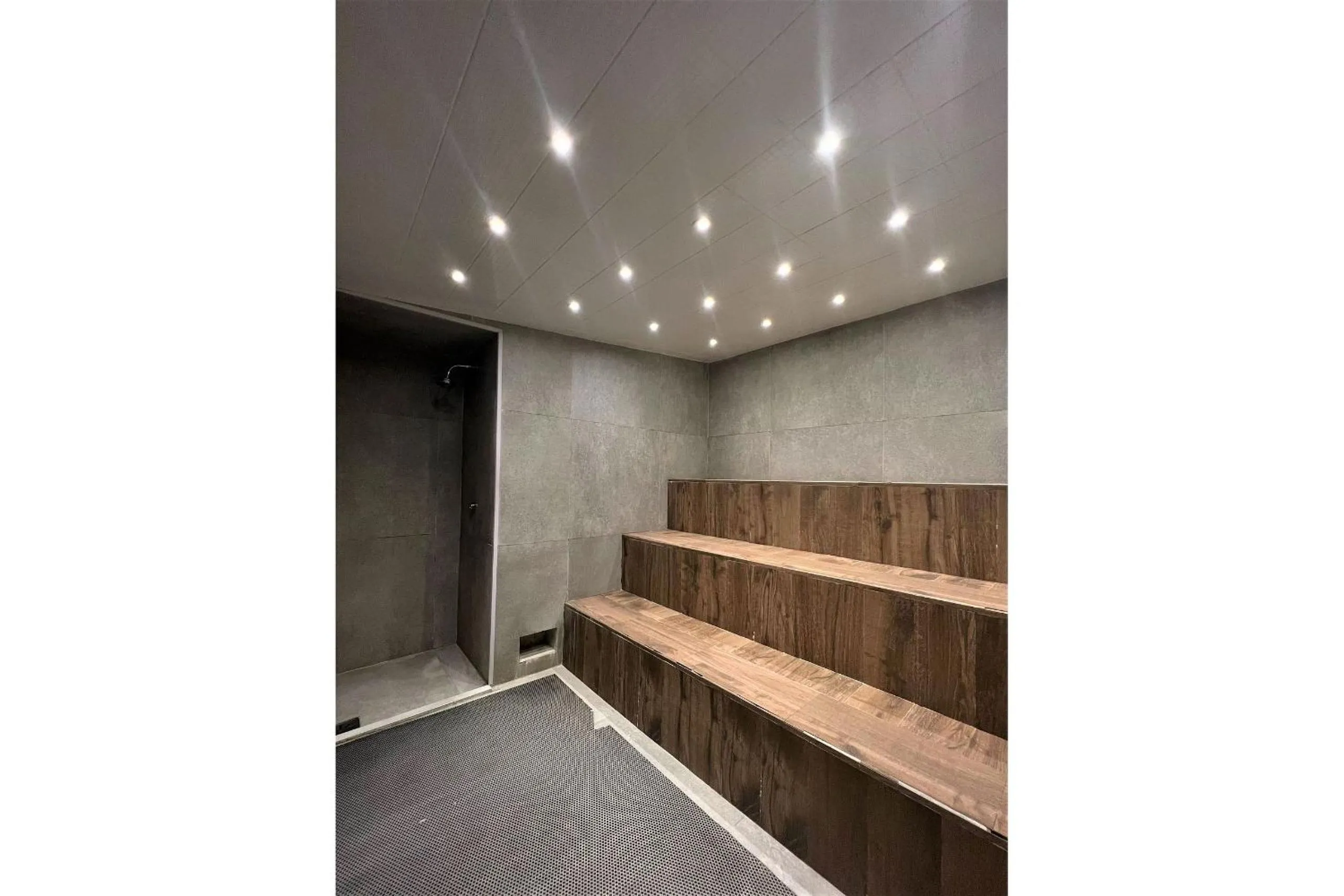 Sauna in Rental Home Barra Palace Vista para o mar