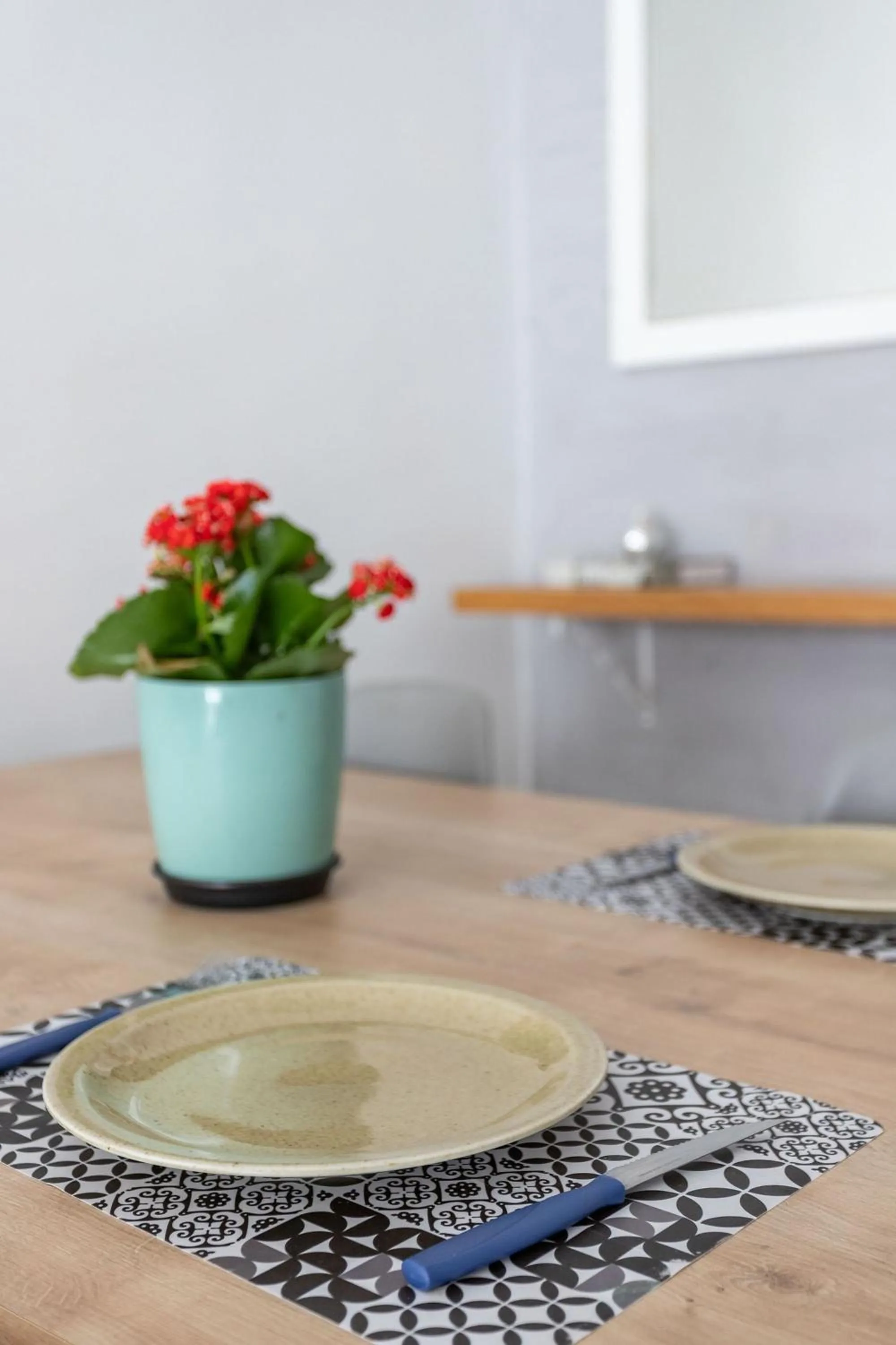 Dining area in Rental Home Barra Palace Vista para o mar