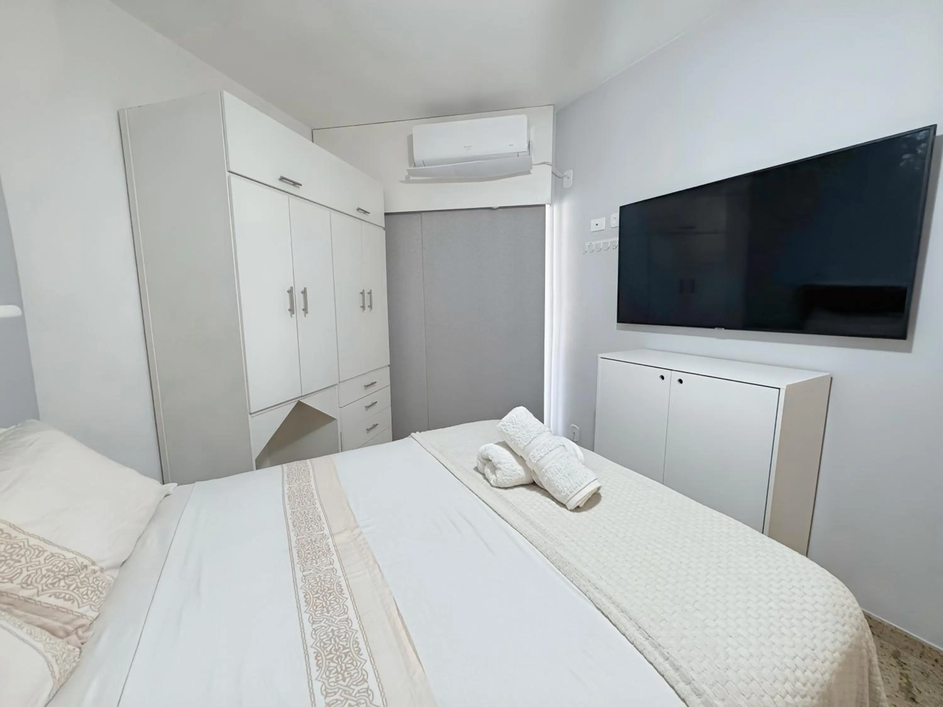 Bed in Rental Home Barra Palace Vista para o mar