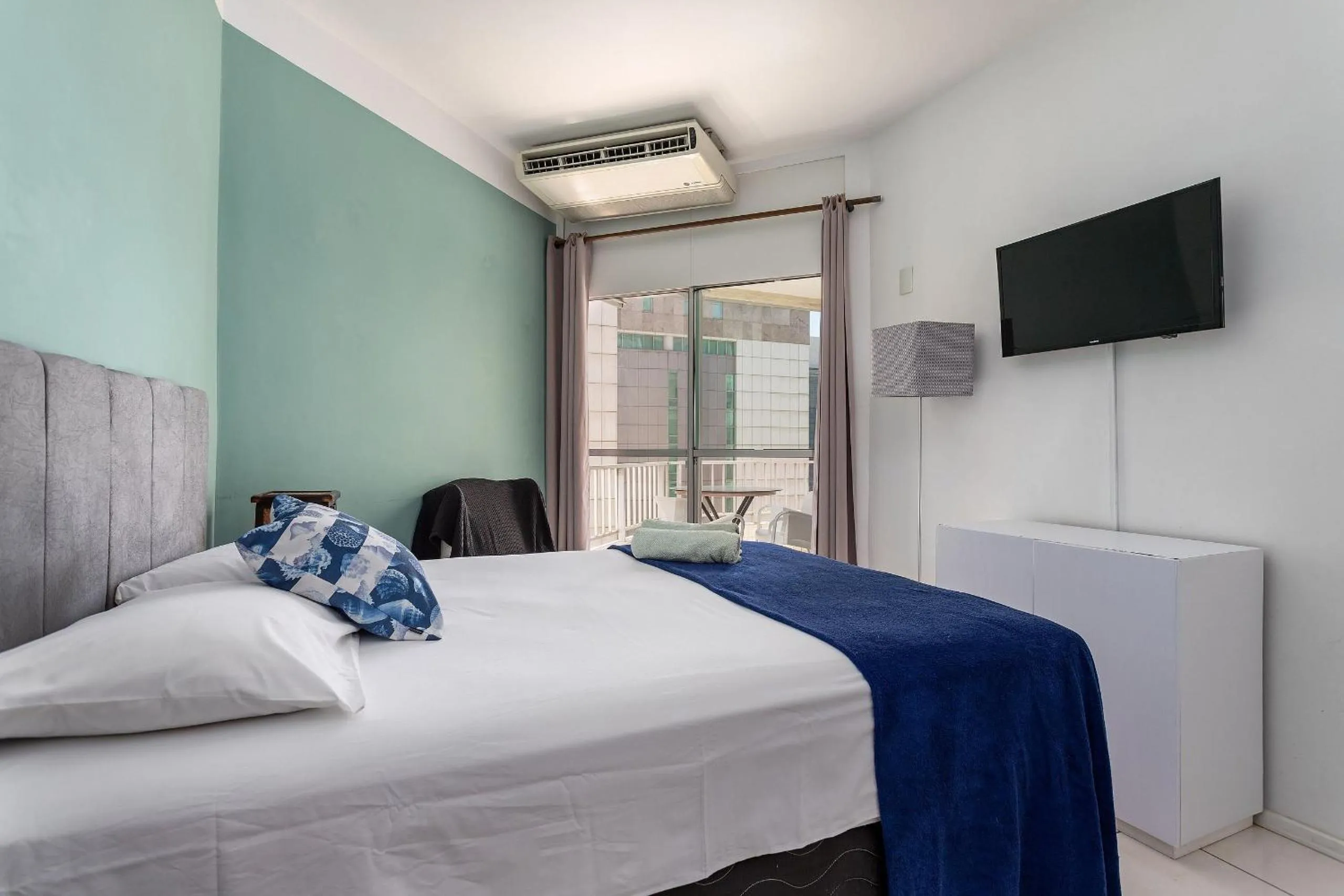 Bed in Rental Home Barra Palace Vista para o mar