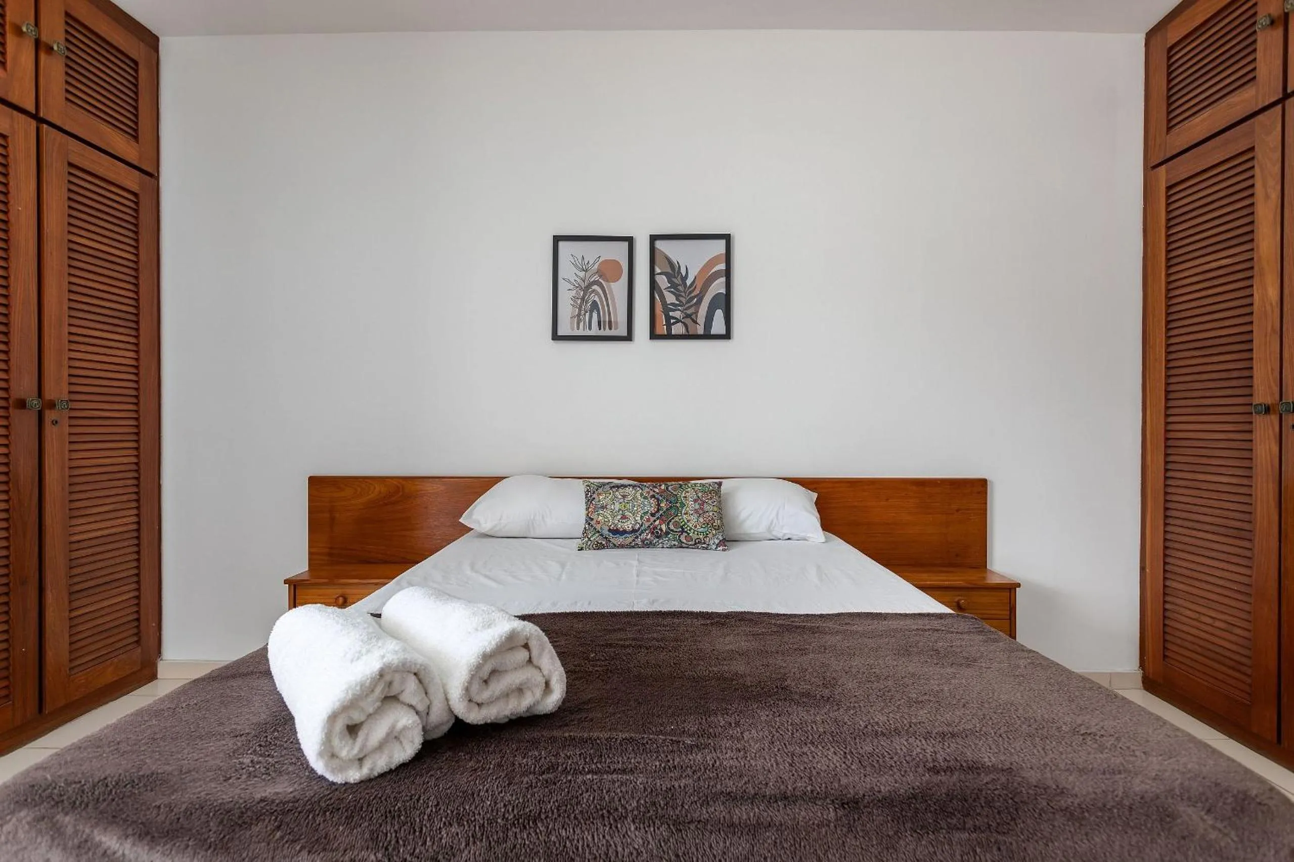 Bed in Rental Home Barra Palace Vista para o mar