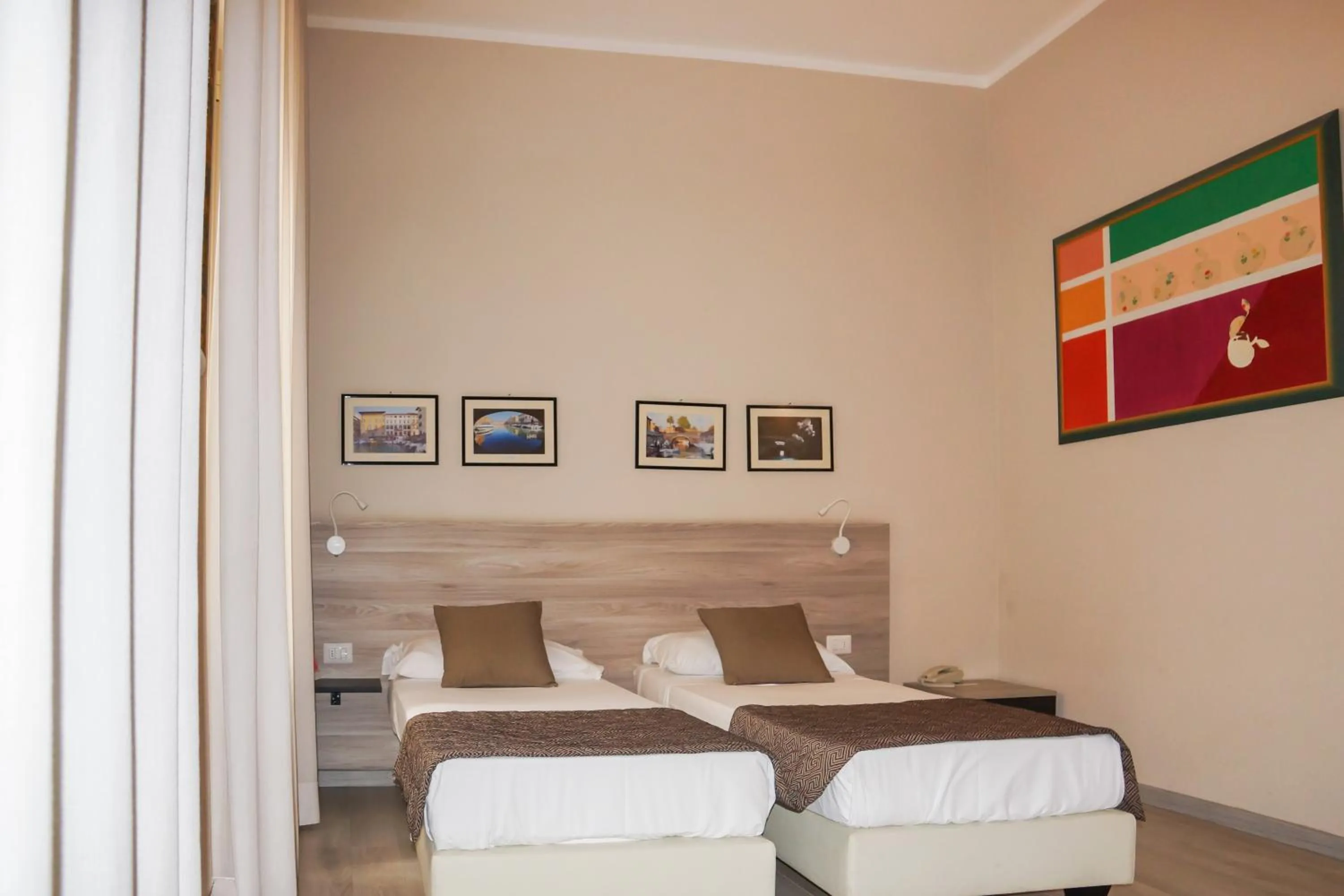 Bedroom, Bed in Hotel Citta'