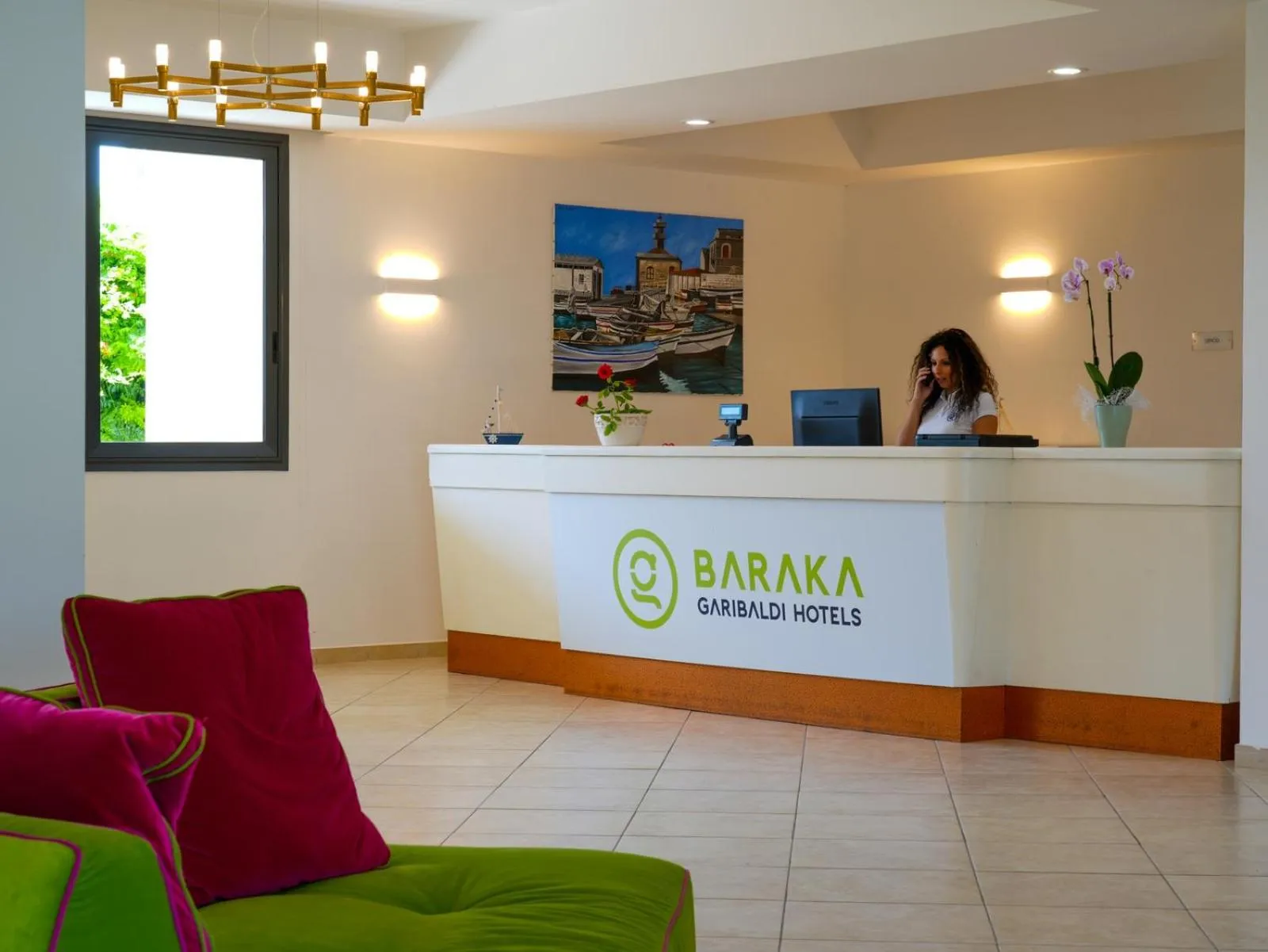 Lobby or reception in GH Baraka Village