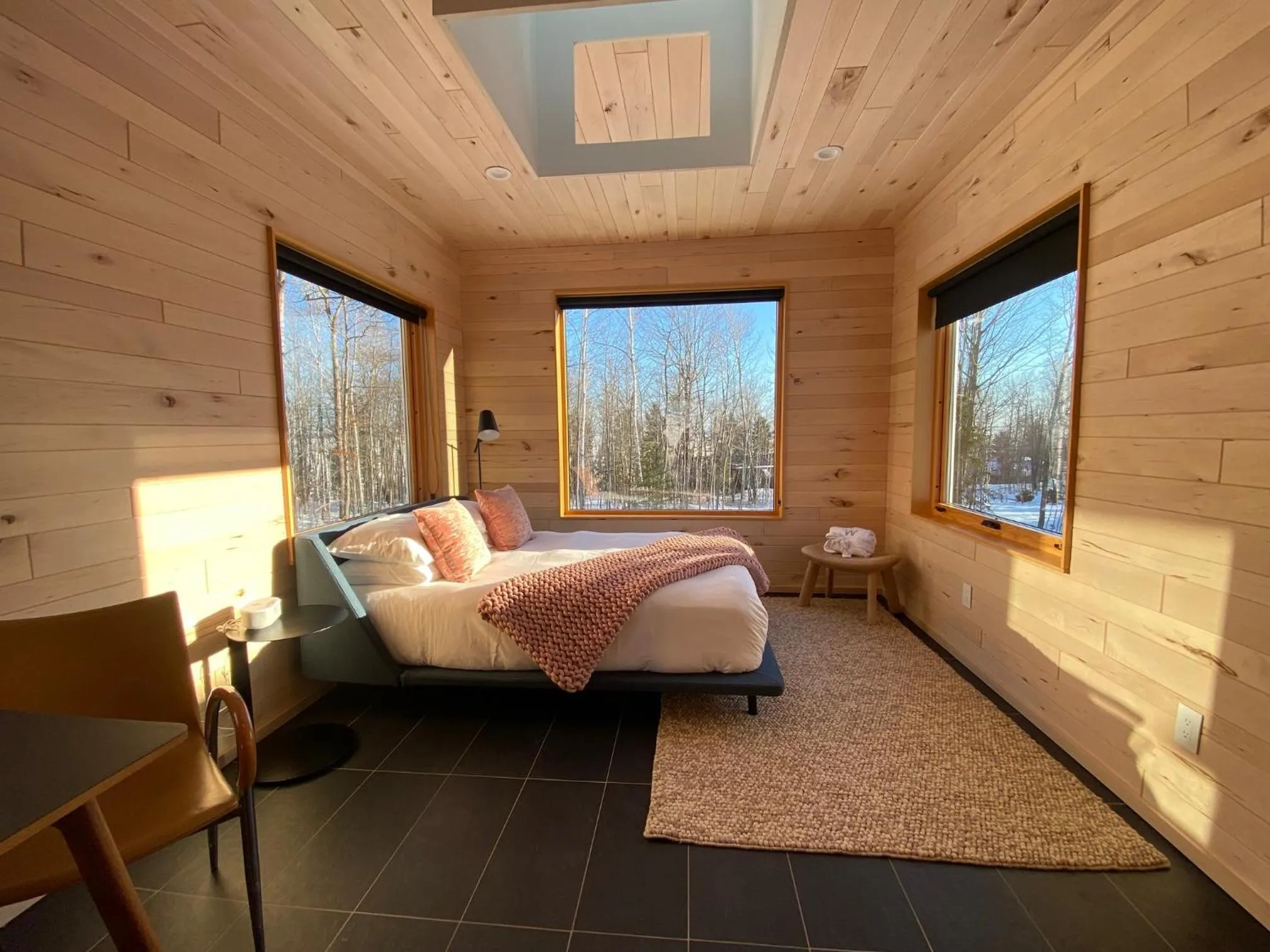 Bed in Wild Rice Retreat