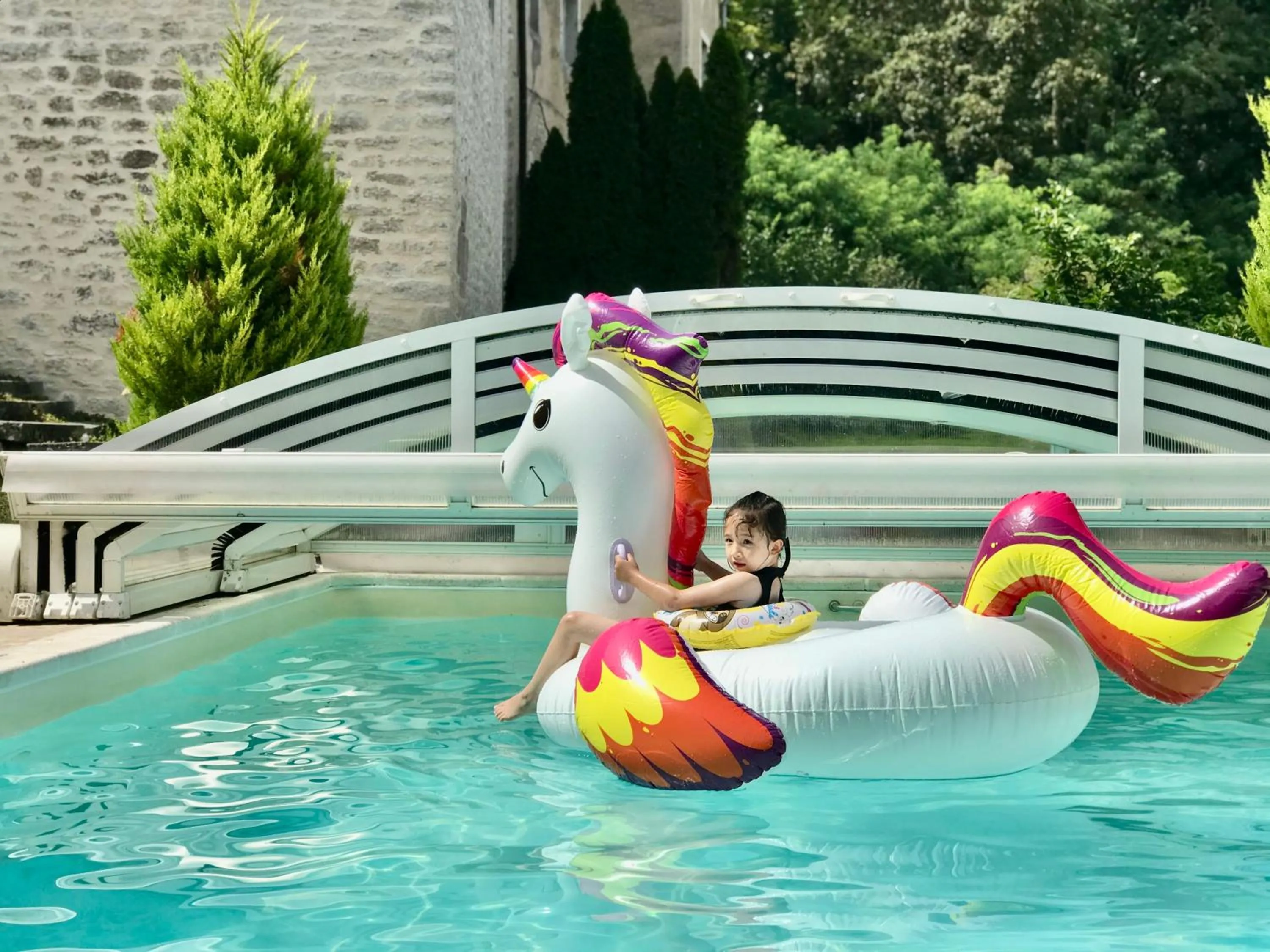 Swimming pool in Manoir Saint-Pierre