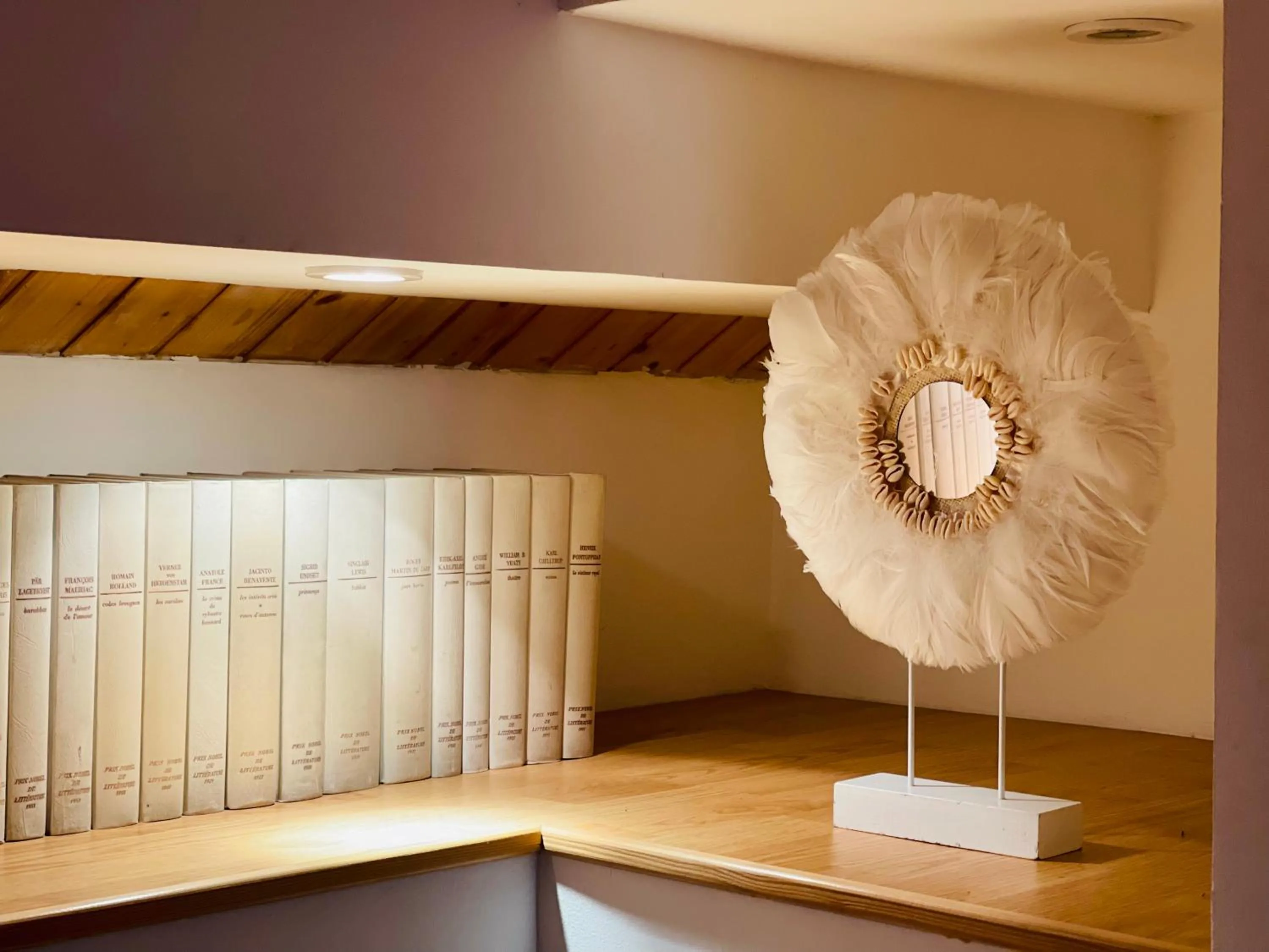 Decorative detail in Manoir Saint-Pierre