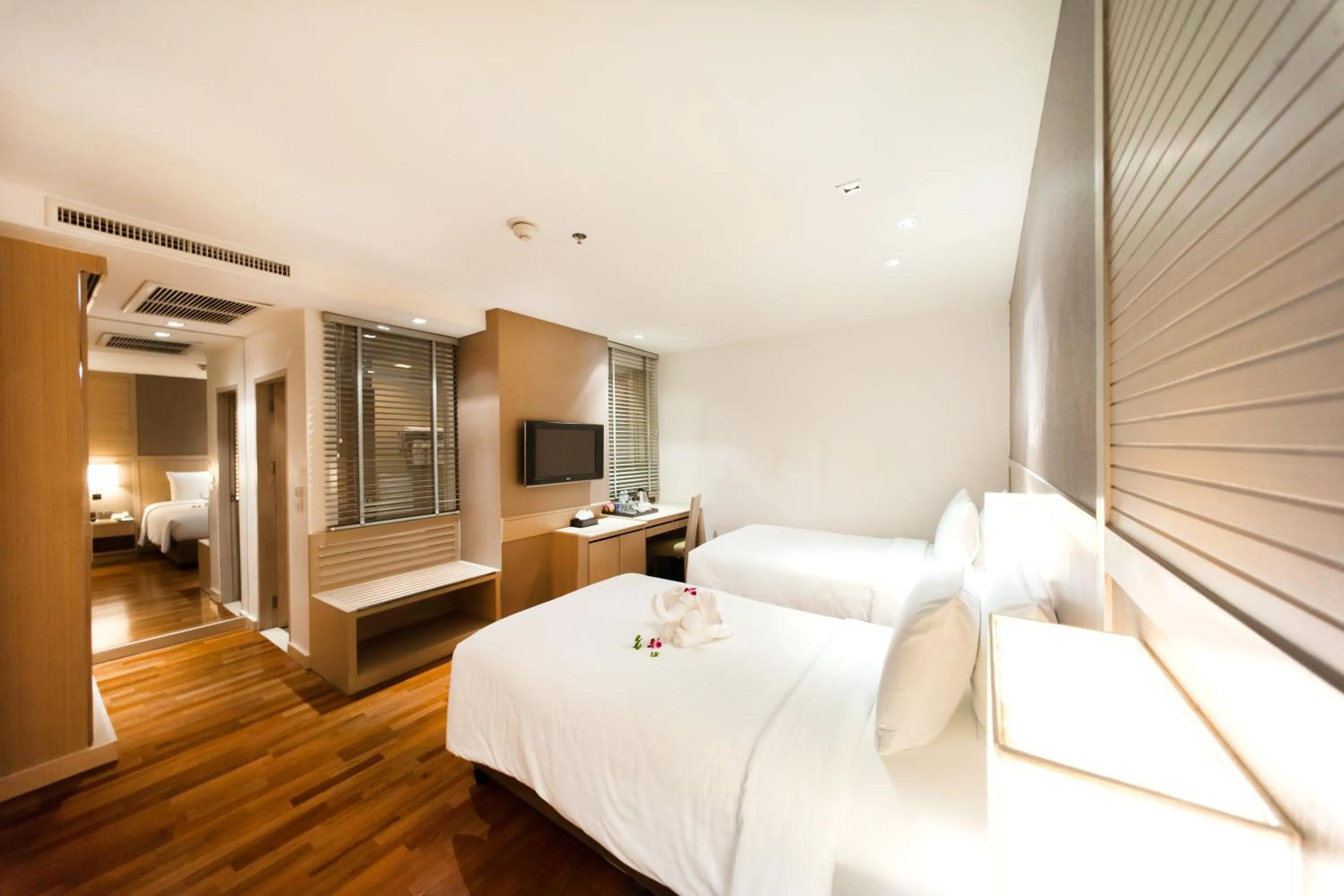 Bedroom, Bed in Signature Pattaya