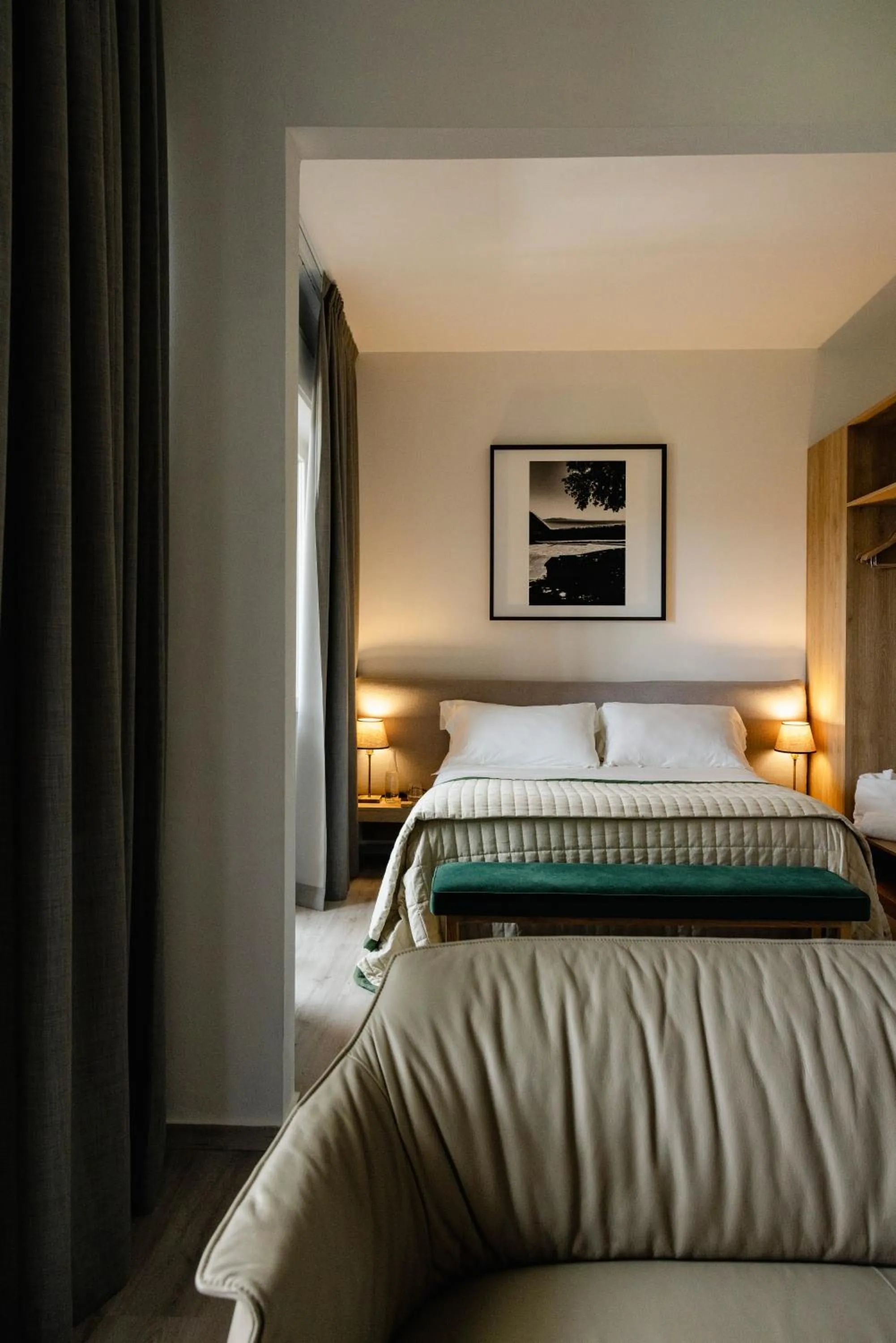 Bed in La Serena Hotel FDM