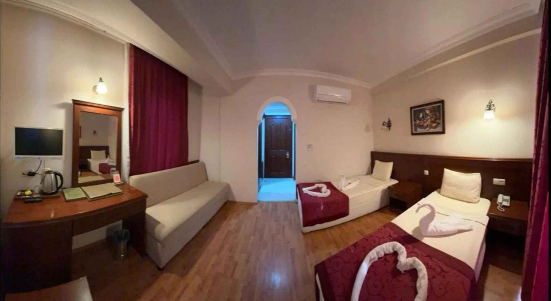 Bed in STELLA HOTEL&Spa ALL INCLUSIVE