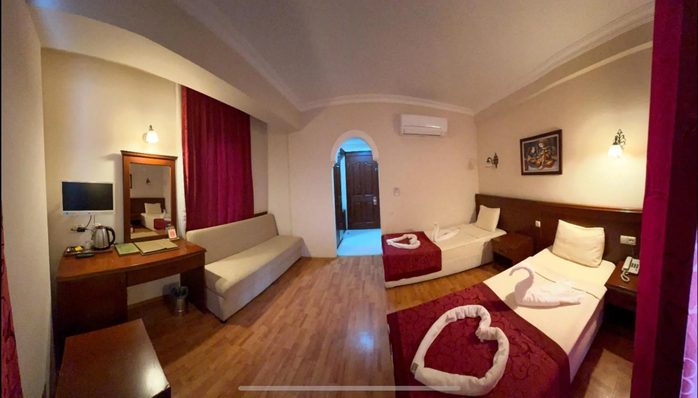 Bed in STELLA HOTEL&Spa ALL INCLUSIVE