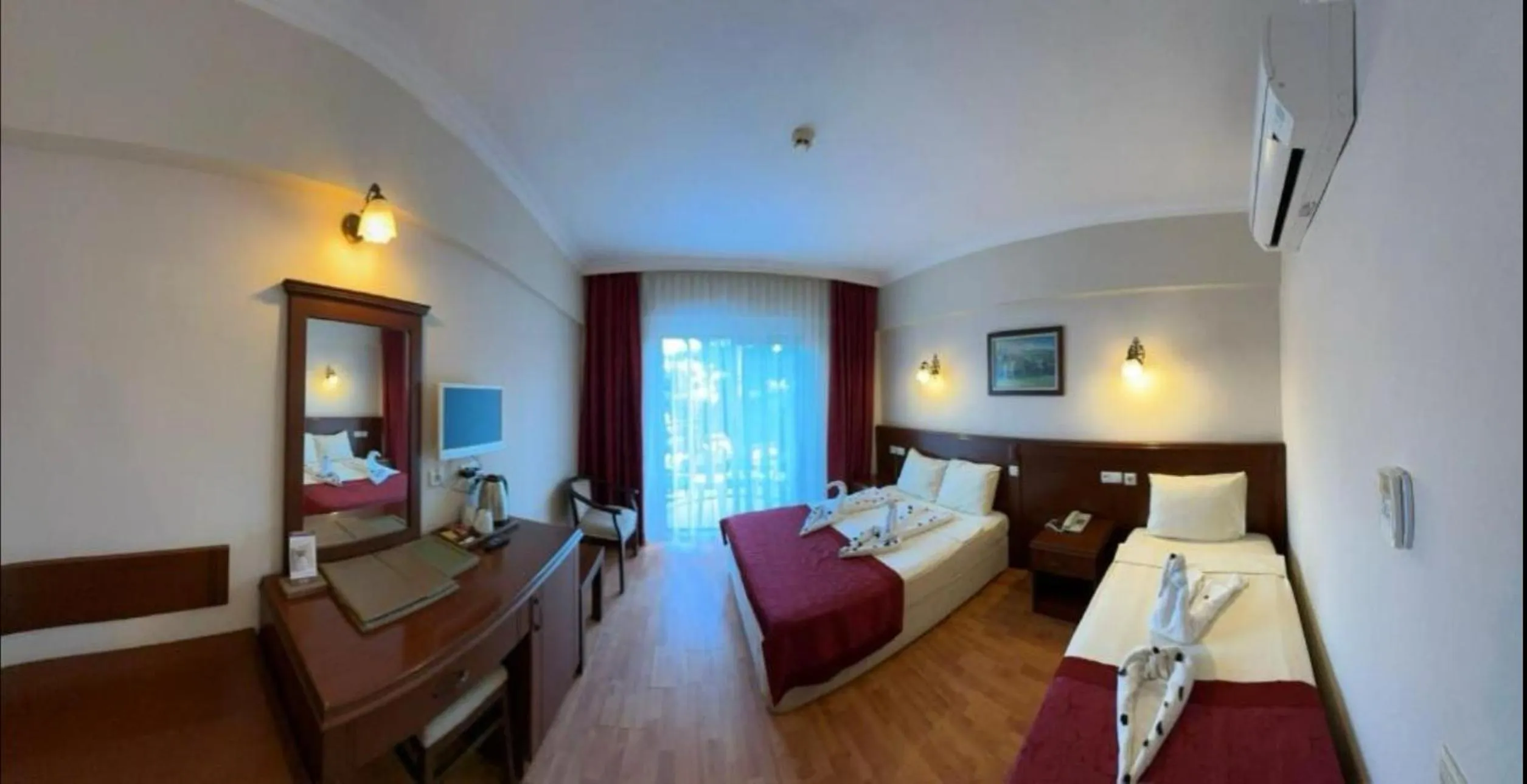 Bed in STELLA HOTEL&Spa ALL INCLUSIVE