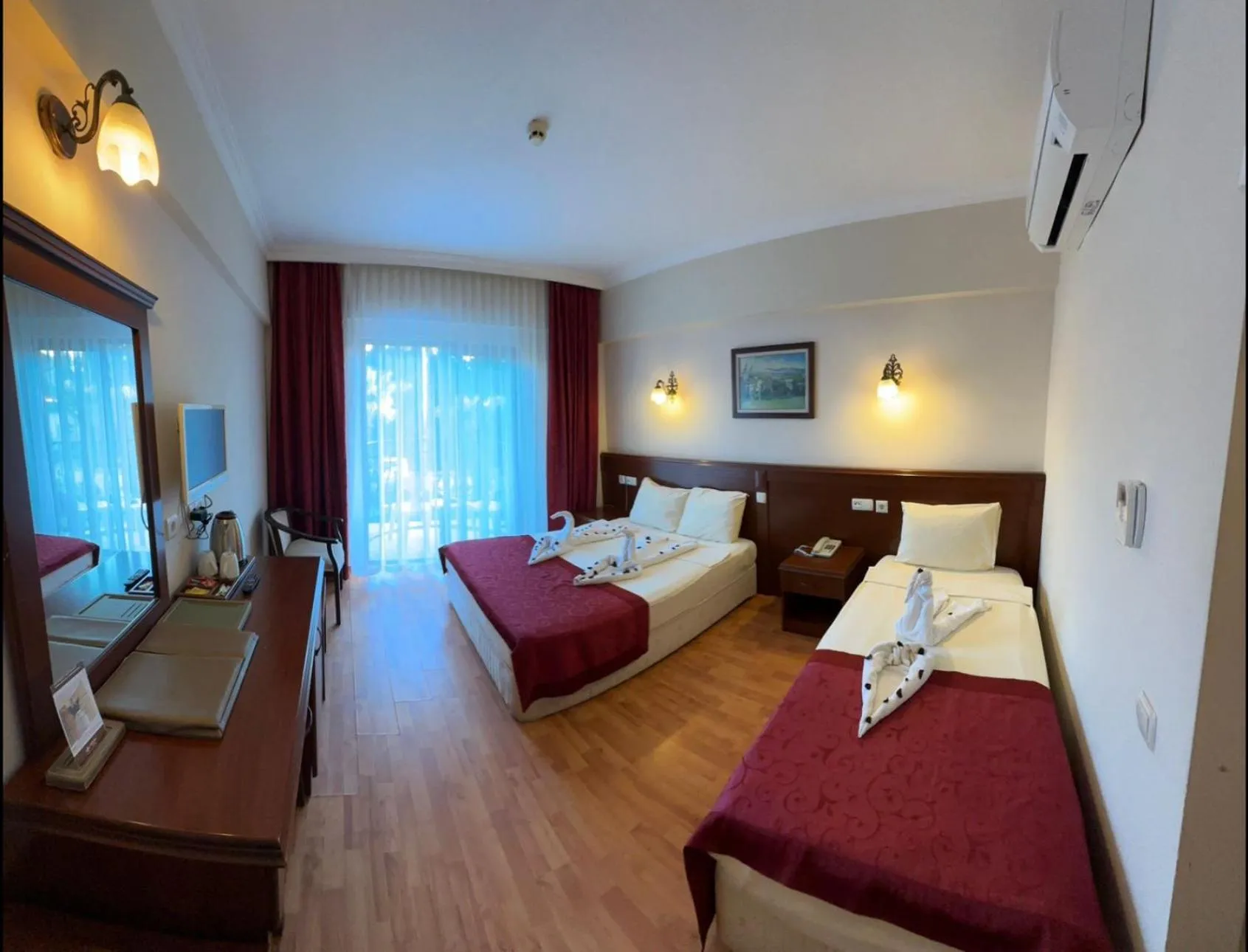 Bed in STELLA HOTEL&Spa ALL INCLUSIVE