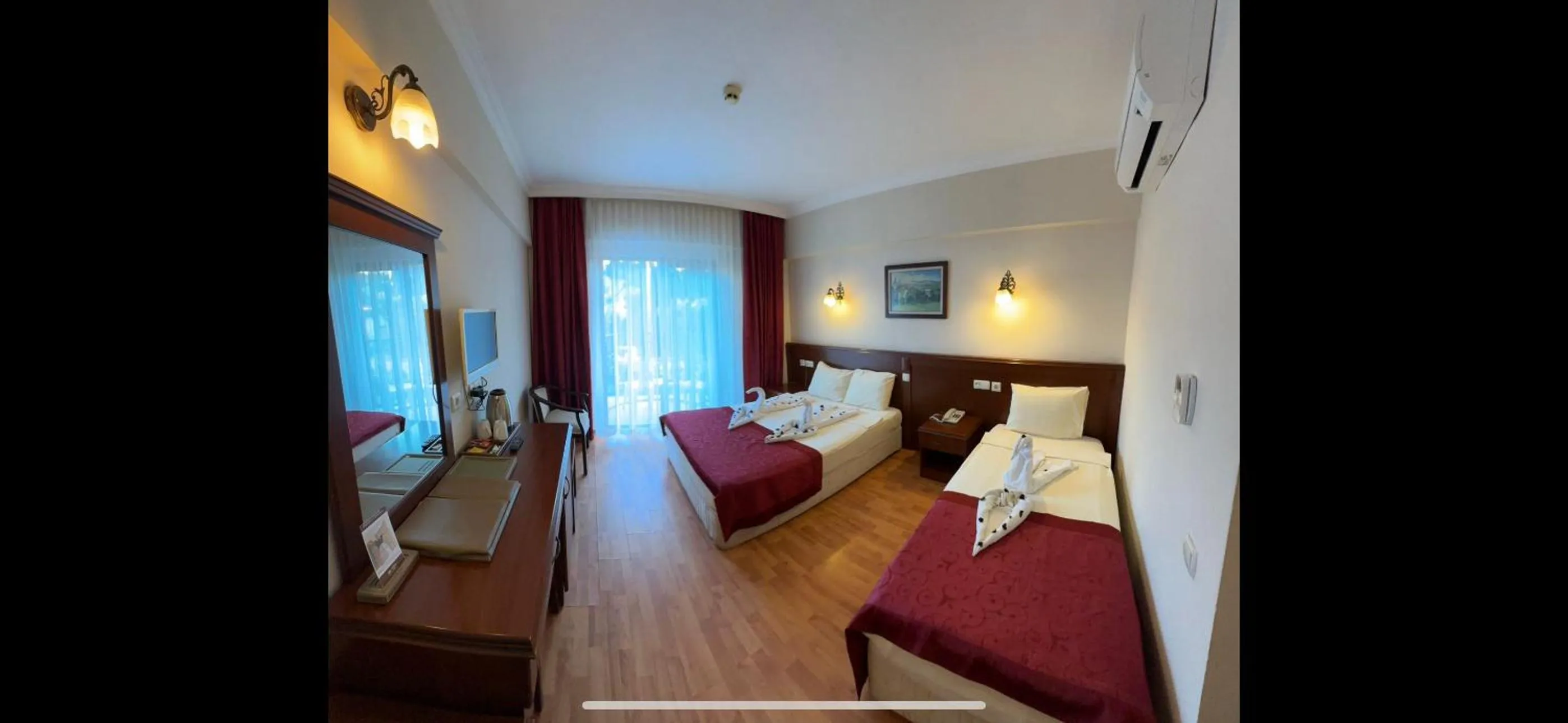 Bed in STELLA HOTEL&Spa ALL INCLUSIVE