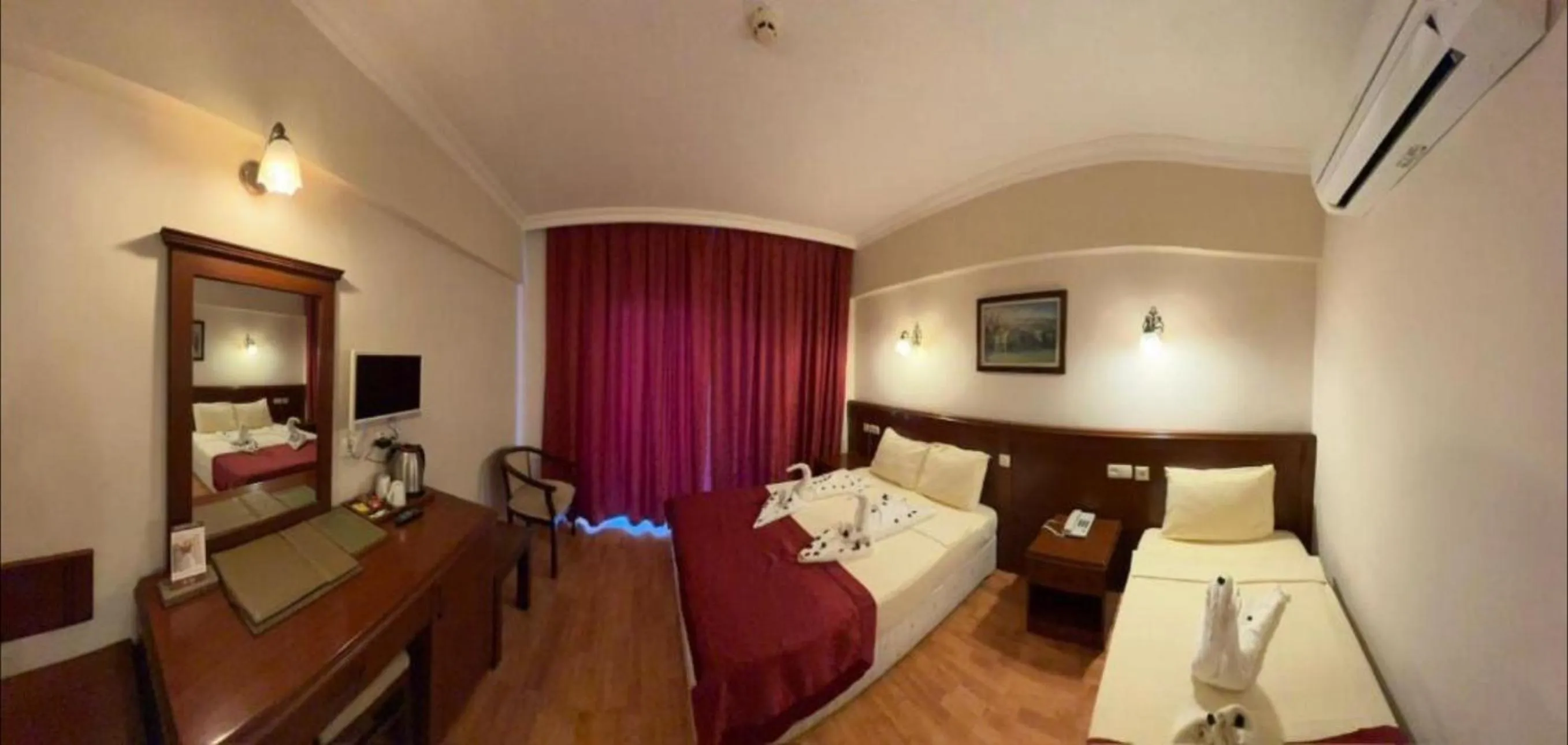 Bed in STELLA HOTEL&Spa ALL INCLUSIVE