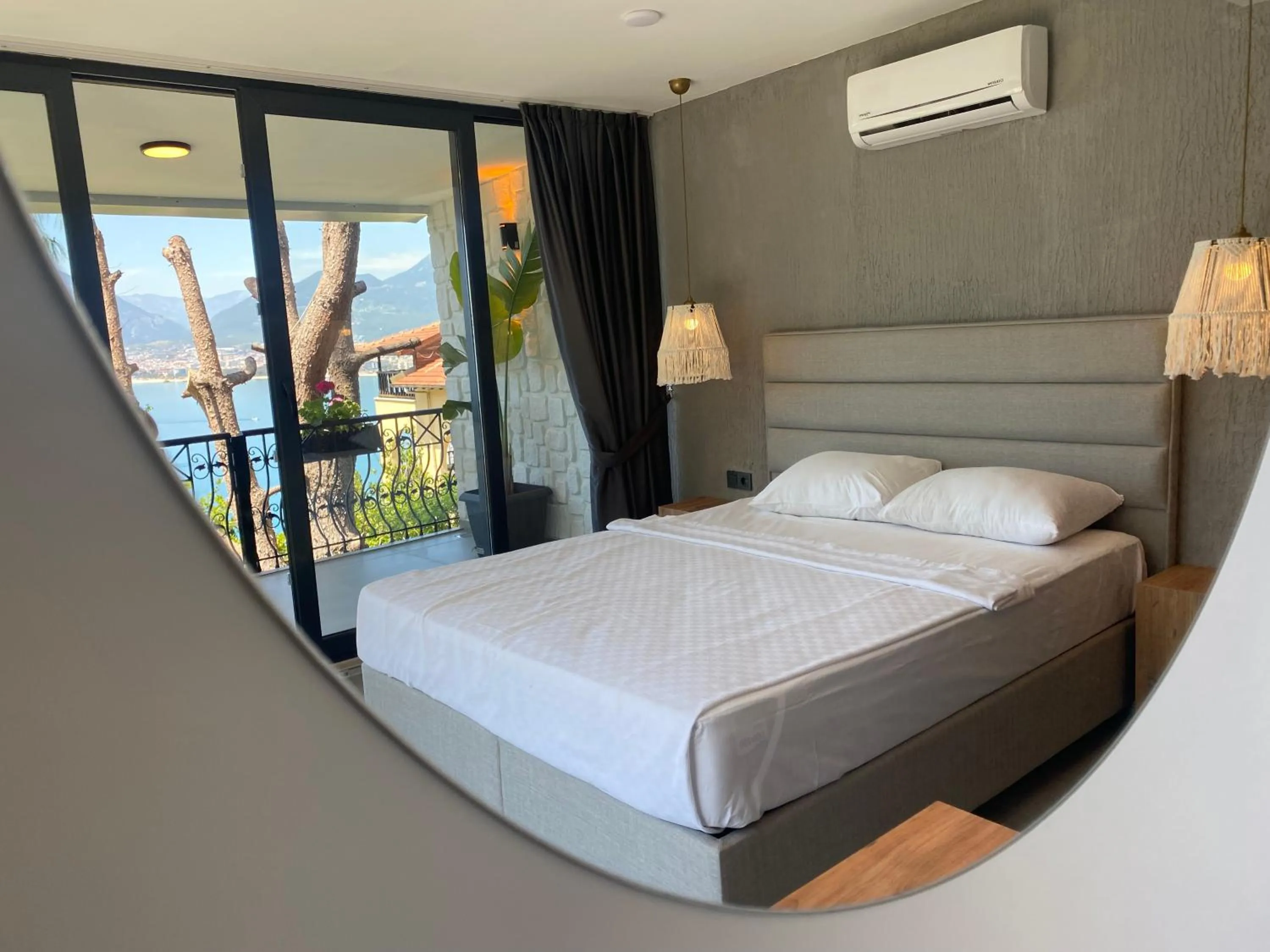 Bed in Castle Boutique Hotel Alanya