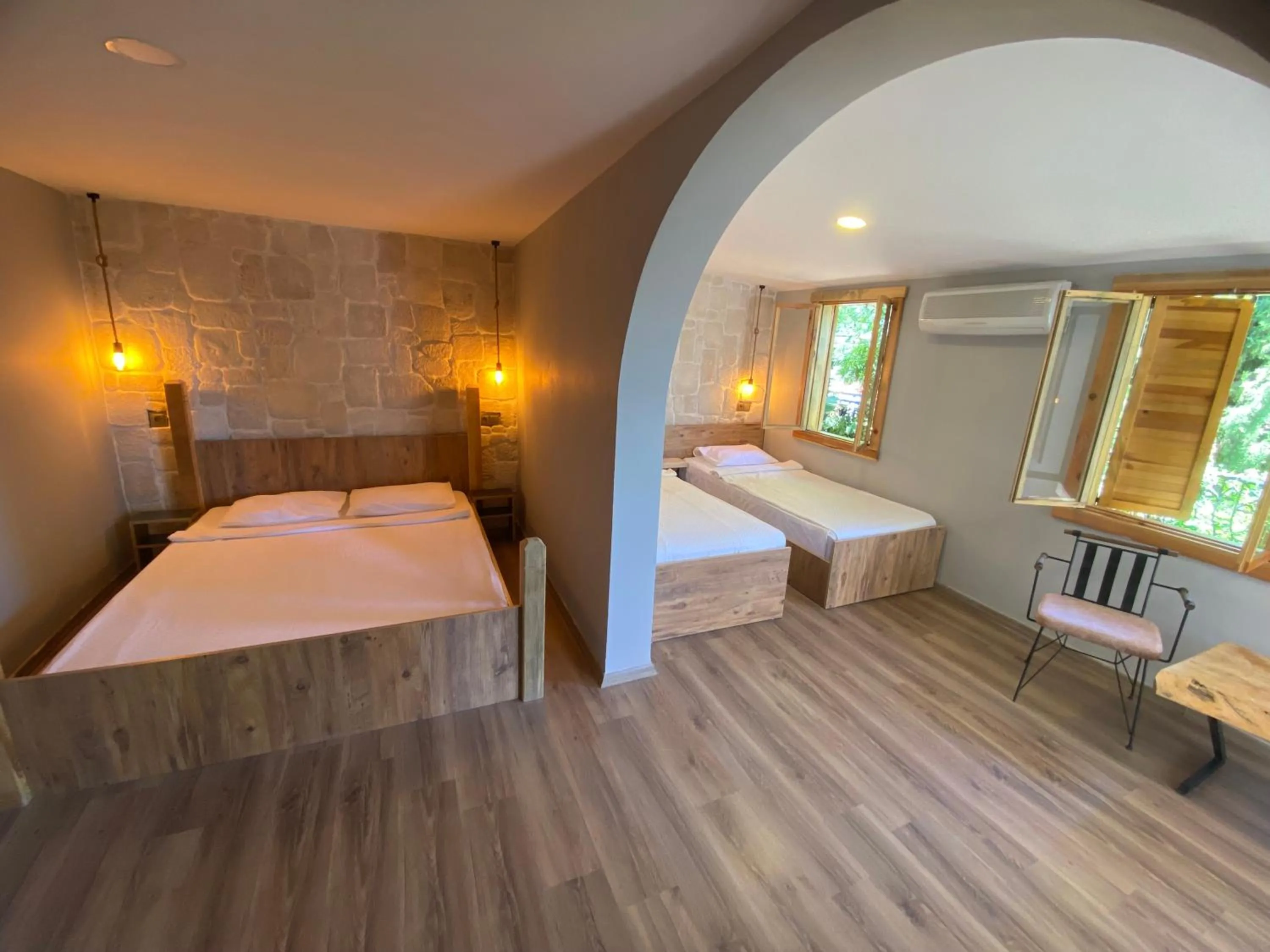 Bed in Castle Boutique Hotel Alanya